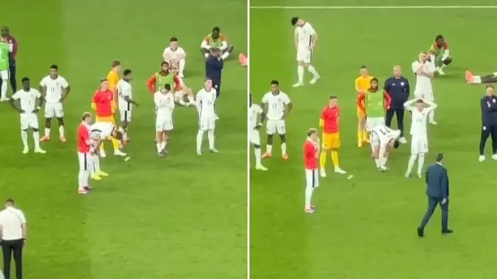 England fans name 'future captain' after spotting what one player did at full-time after Spain defeat