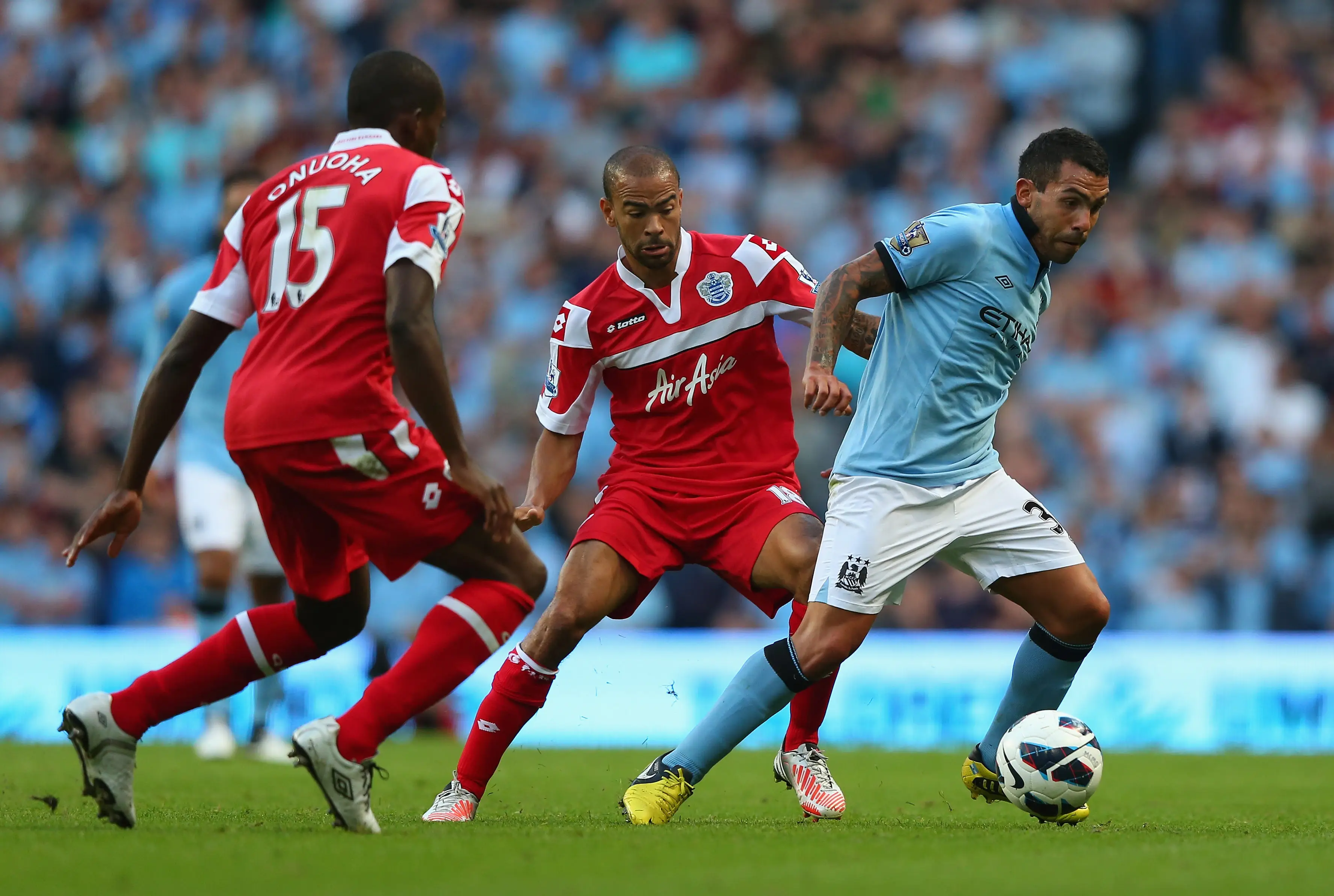 Onuoha joined QPR after his spell at Man City. Image credit: Getty