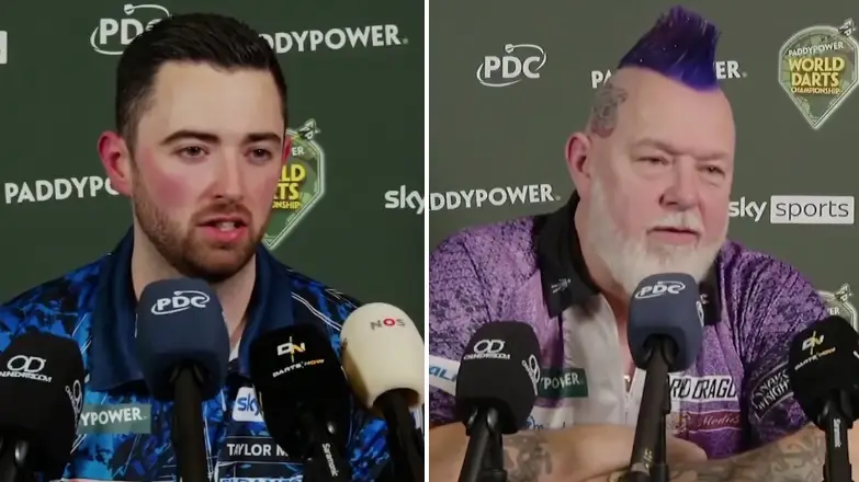 Luke Humphries fires savage dig at Peter Wright ahead of their World Championship match as things get ugly