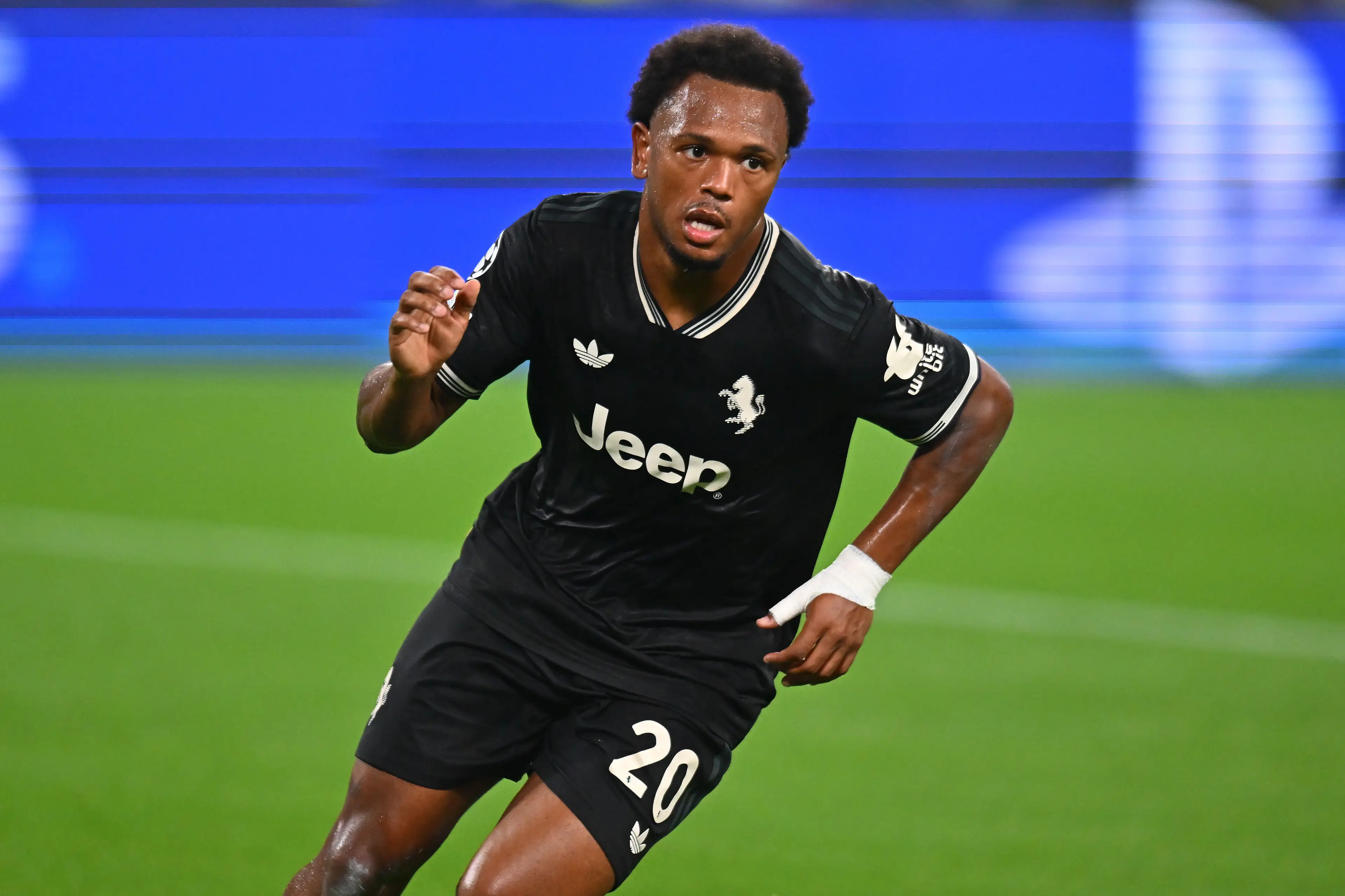 Lois Openda in the fastest player in the Champions League this season. Image: Getty 