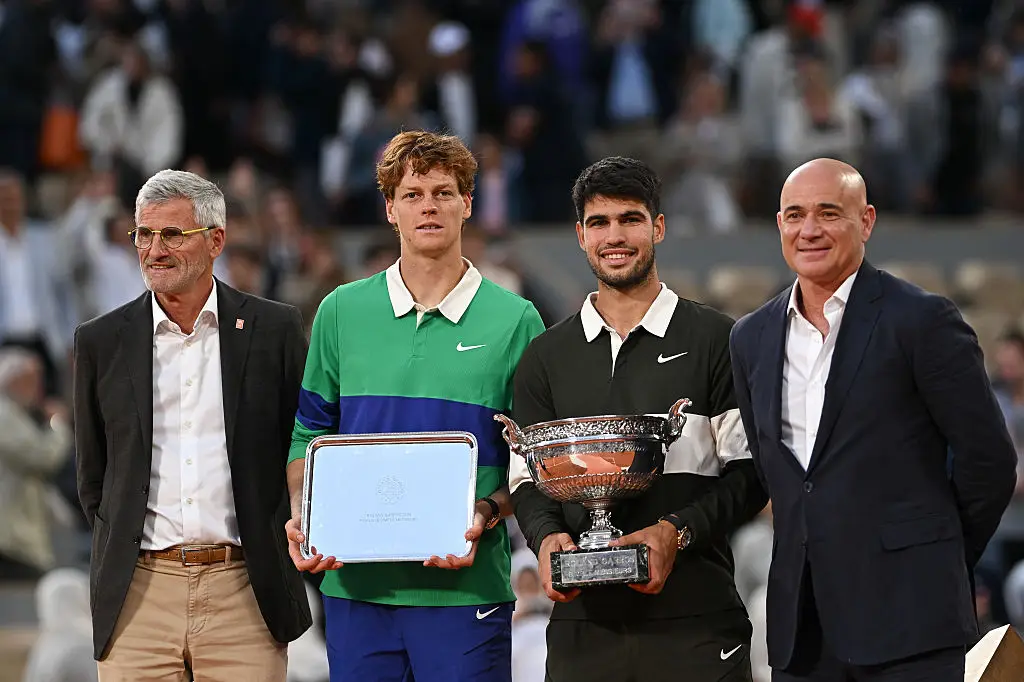 Carlos Alcaraz won the French Open (Credit:Getty)