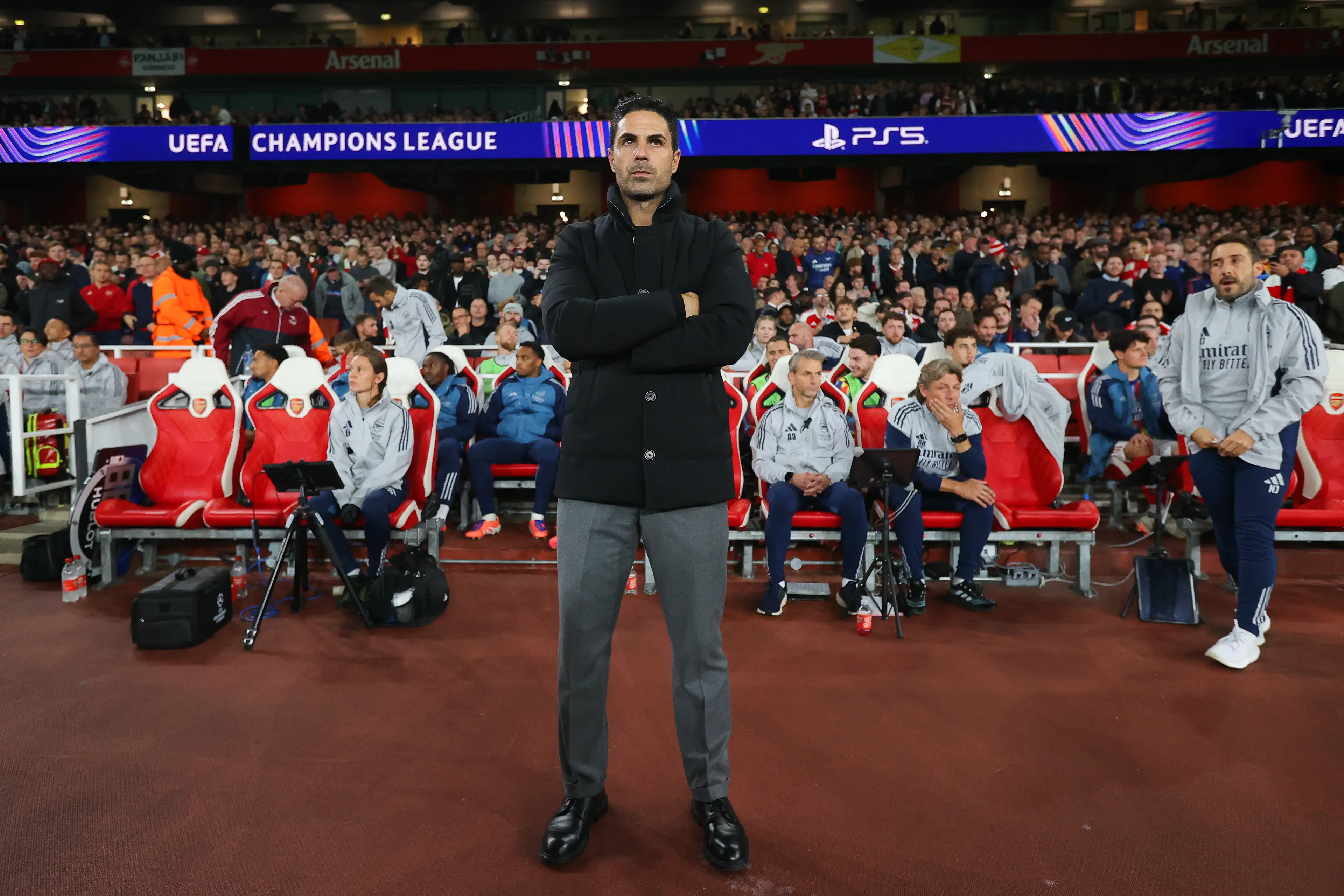 Mikel Arteta's team remain unbeaten on home turf in all competitions this season (Getty)