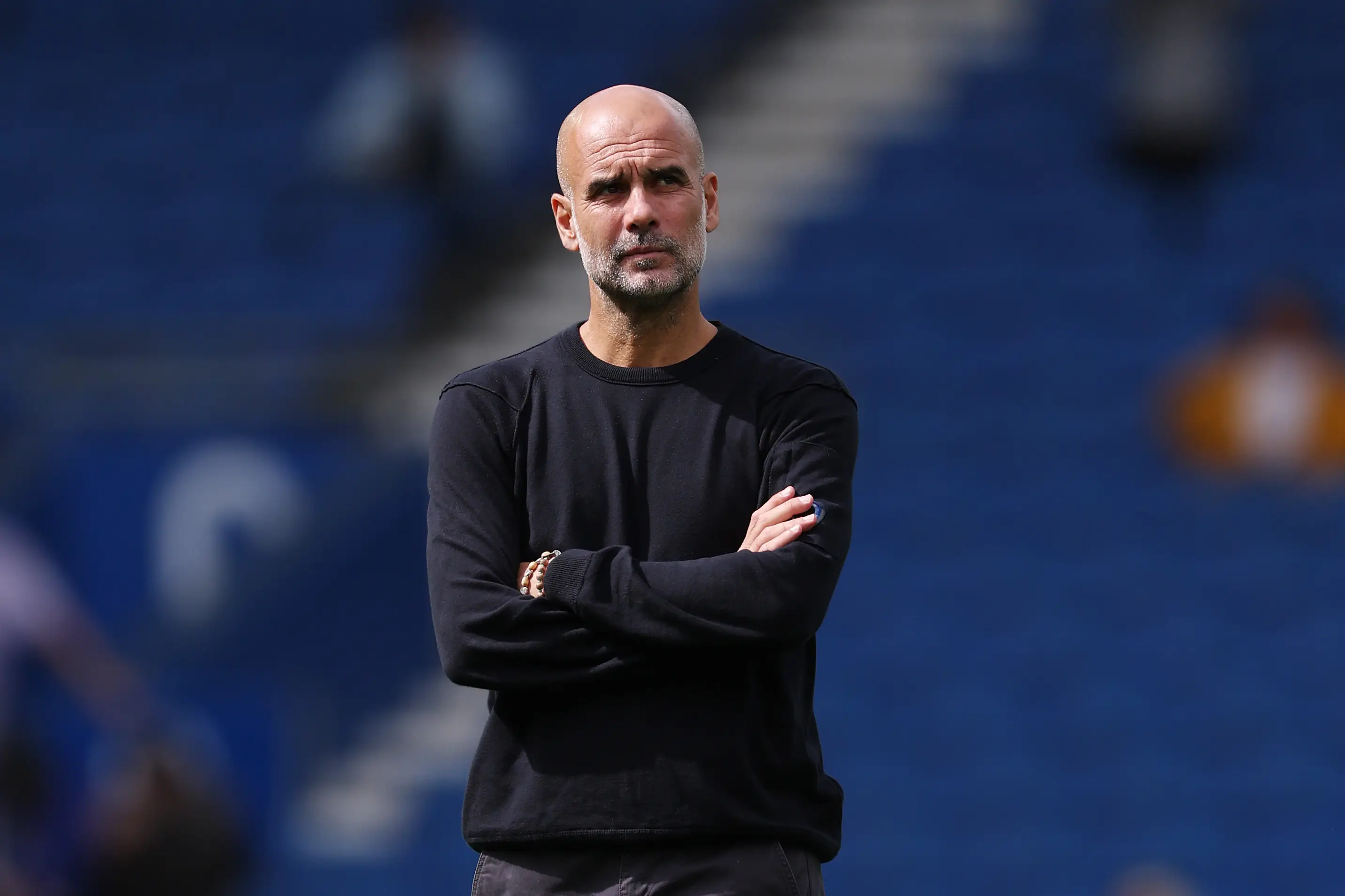 Pep Guardiola taking charge of Manchester City