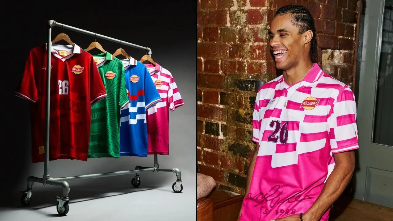Classic Football Shirts x Walkers