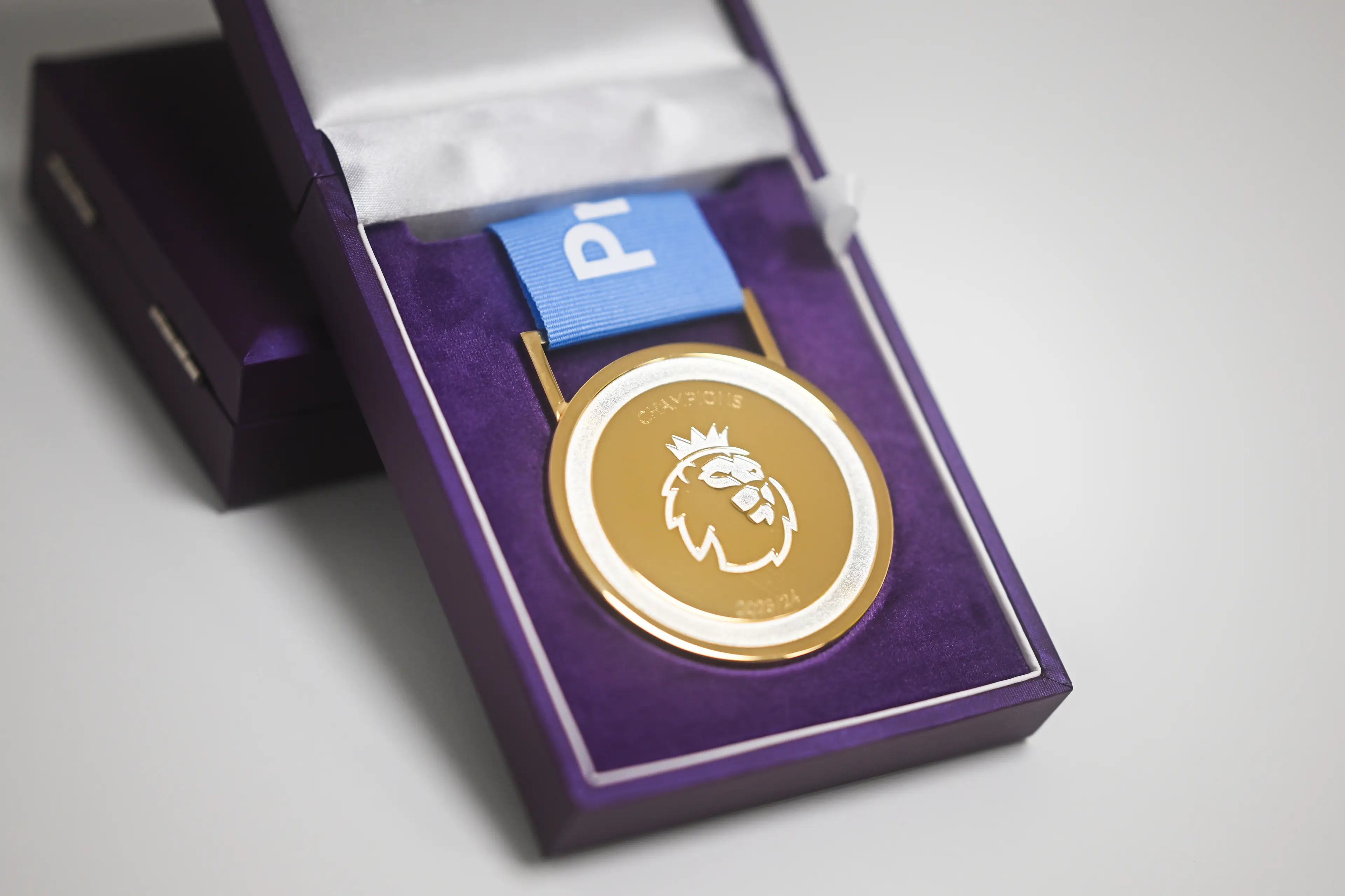 The Premier League champions are given 40 commemorative medals. Image credit: Getty