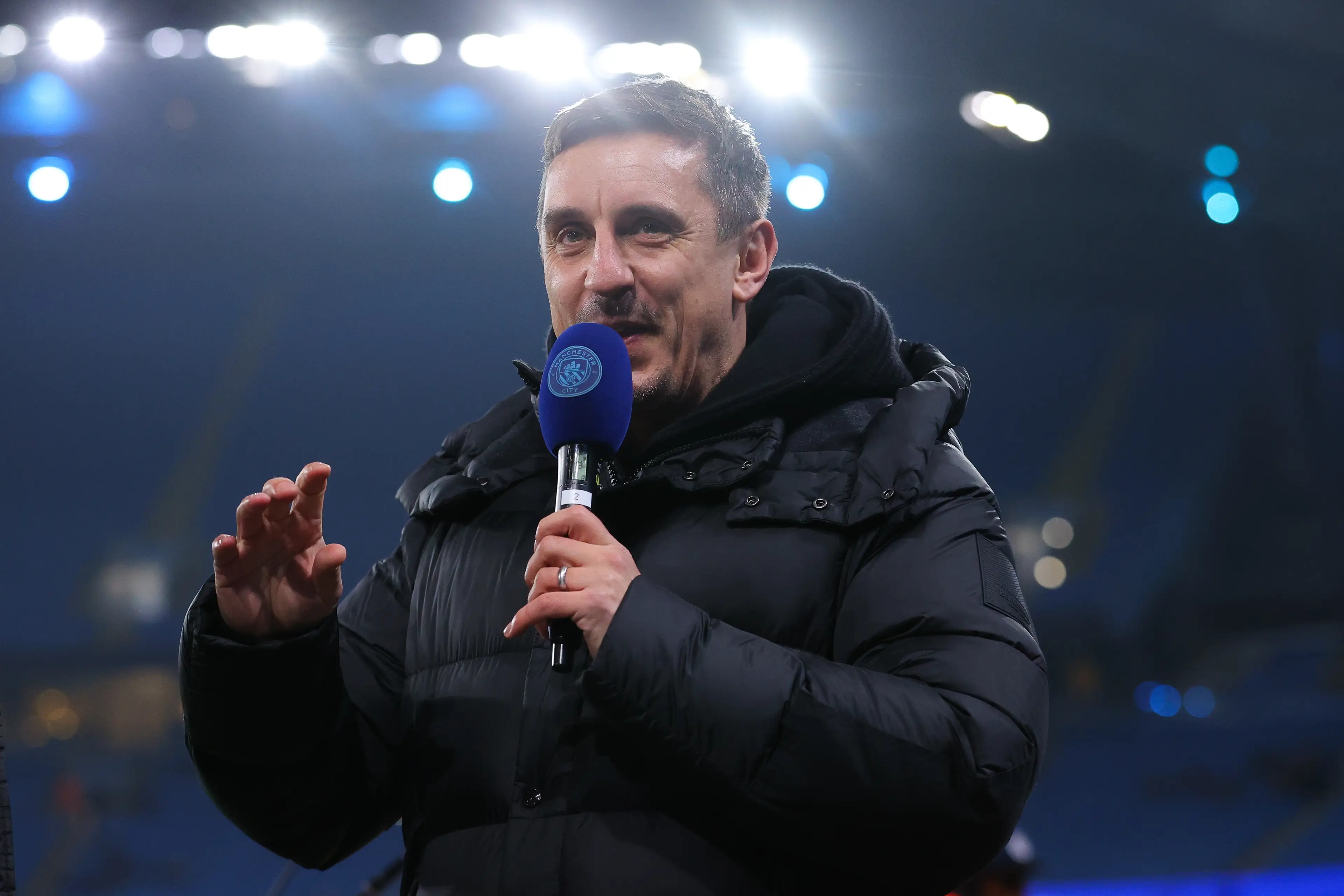 Gary Neville runs a number of businesses. Image: Getty