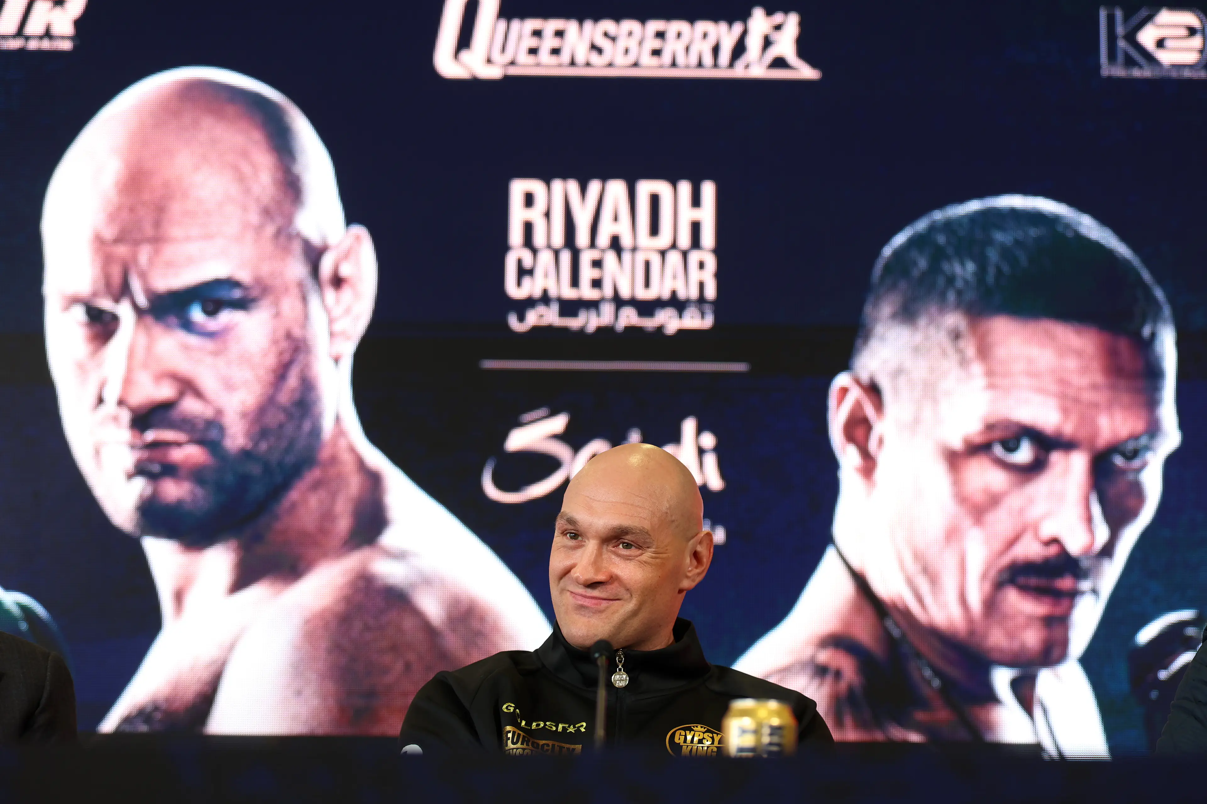 Tyson Fury will fight Oleksandr Usyk in Saudi Arabia soon. (