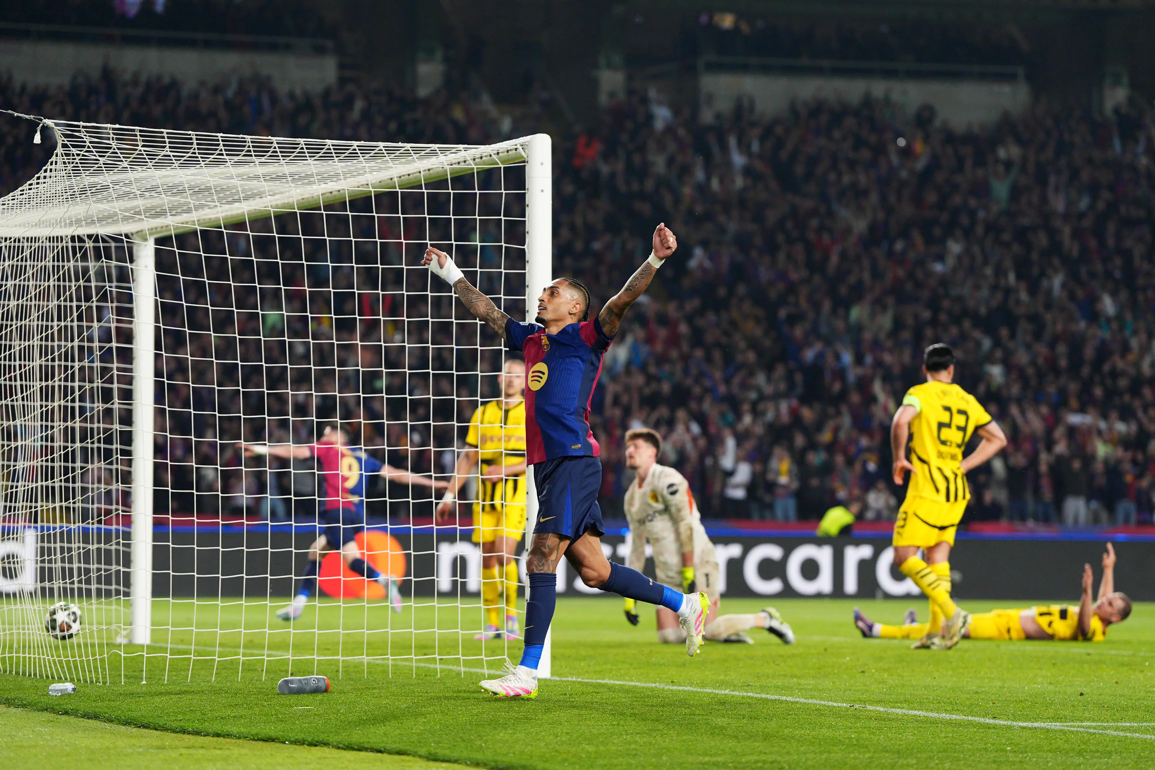 Raphinha has been one of Barcelona's standout performers this season. Image credit: Getty