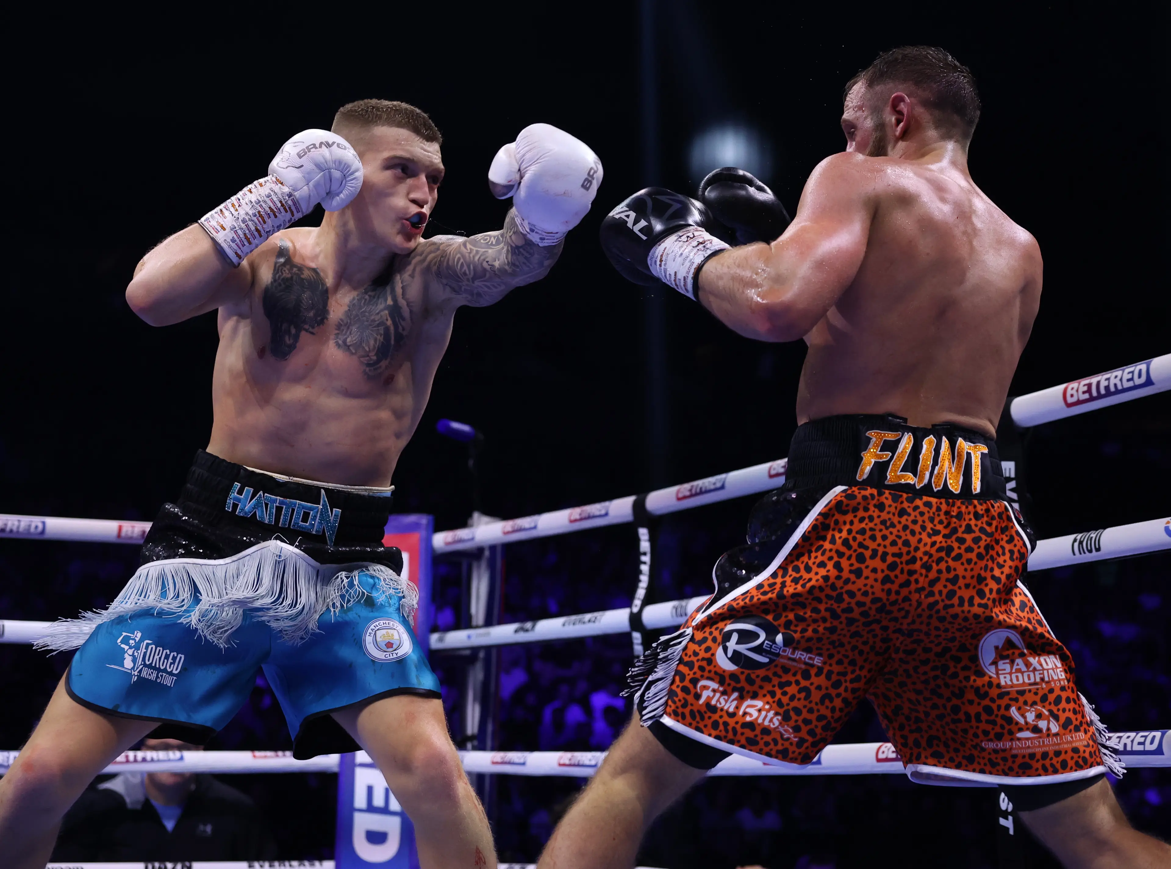 Campbell Hatton's last fight was against James Flint. (Image: Getty)