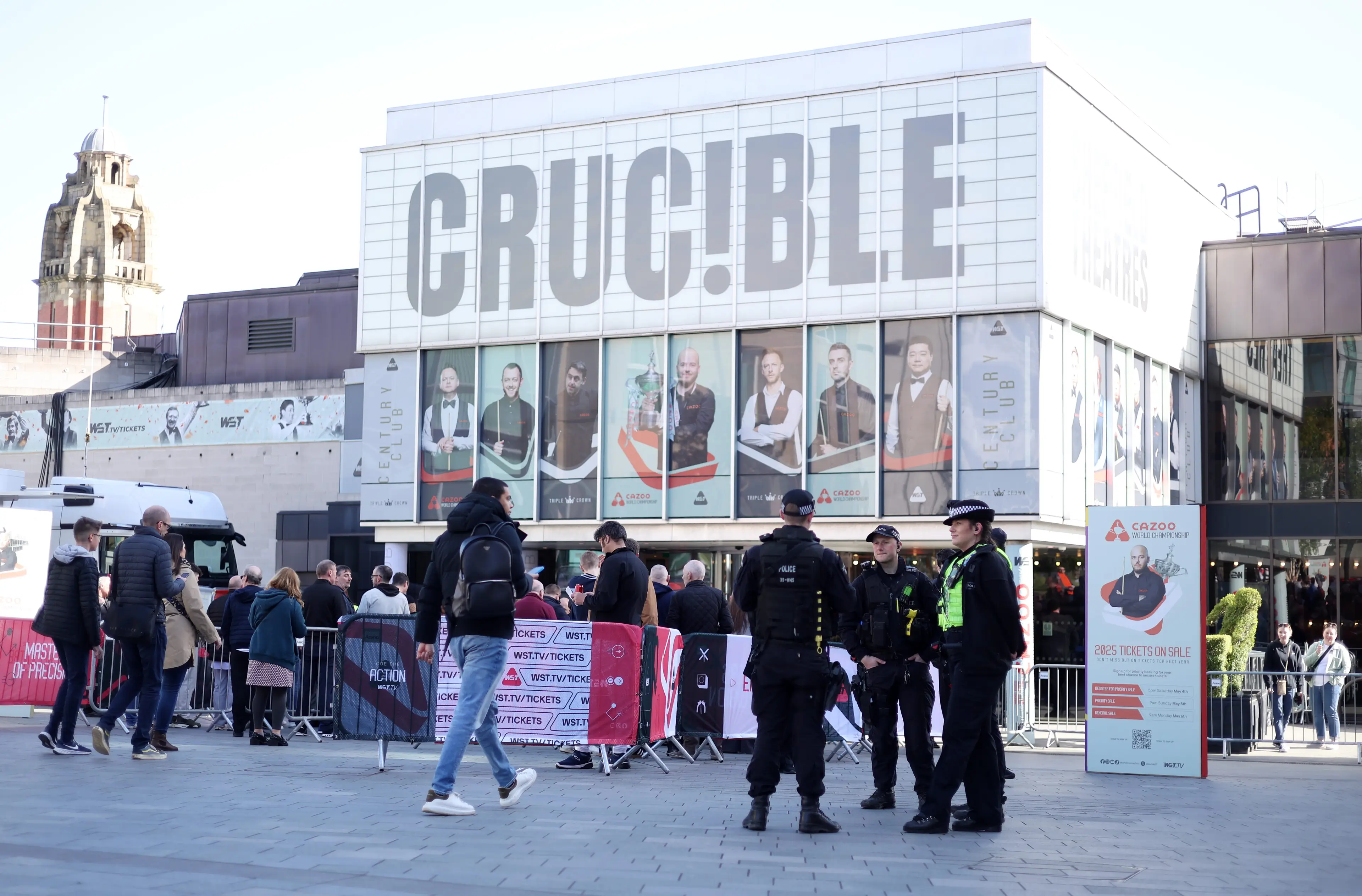 The Crucible has hosted every World Championship since 1977 (Image: Getty)