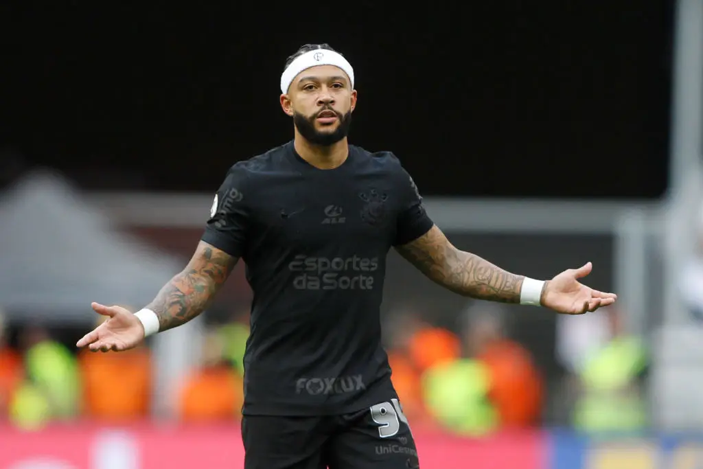 Memphis Depay may have to leave Corinthians (Credit:Getty)