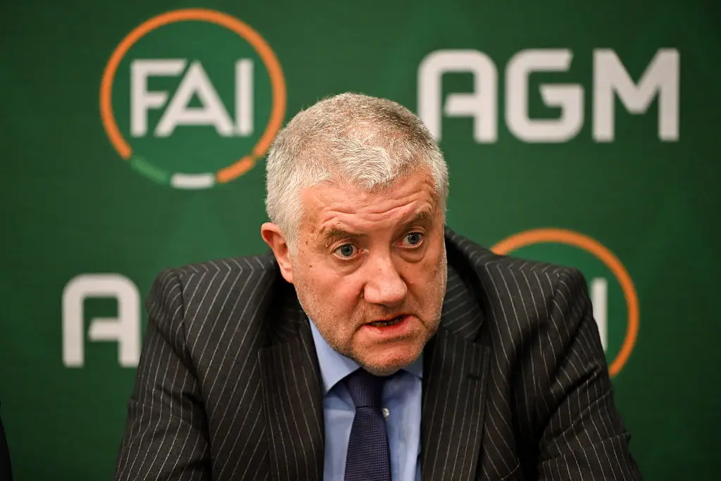 Paul Cooke relayed UEFA's response to FAI's request (Credit:Getty)
