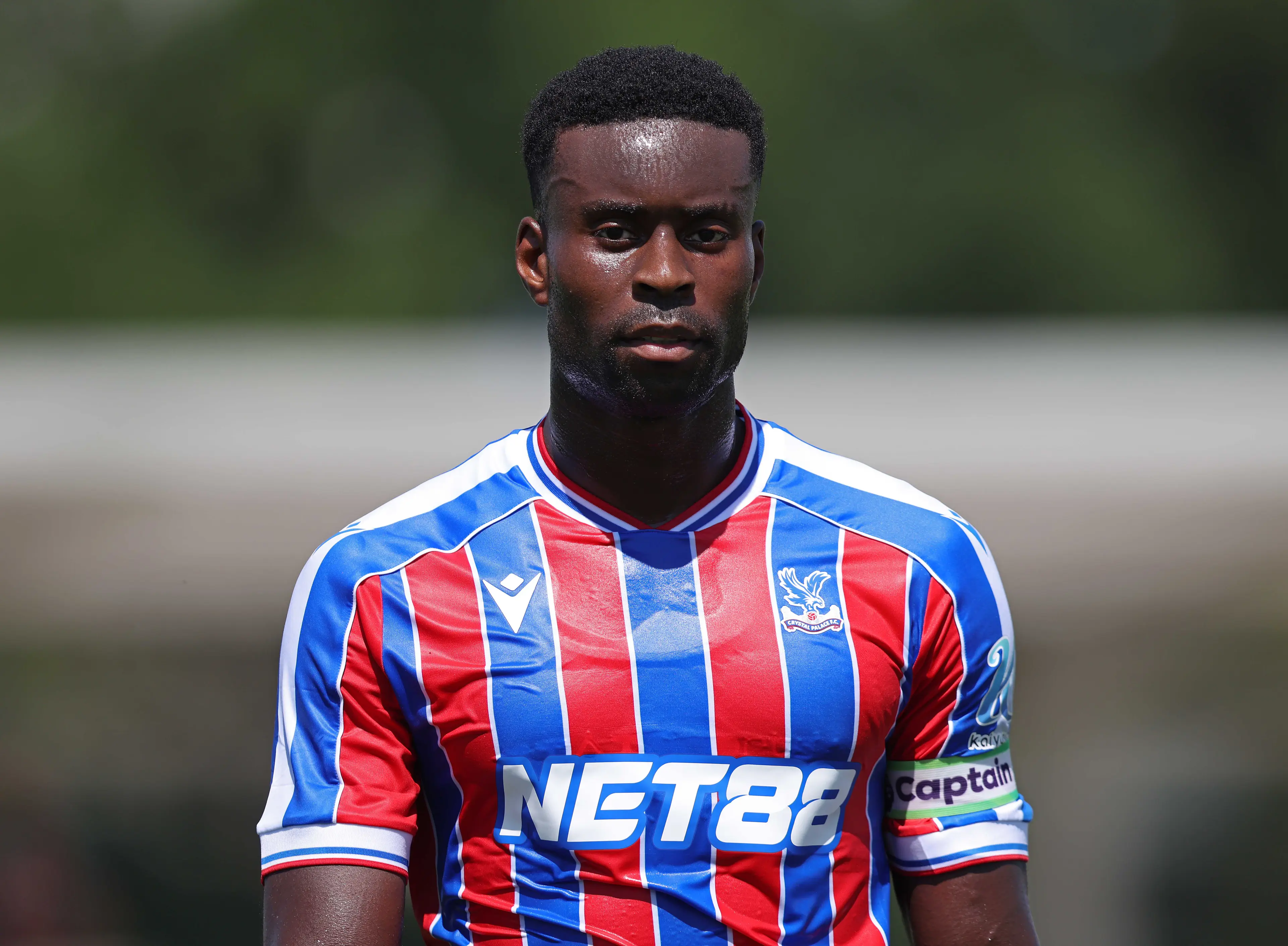 Marc Guehi in Crystal Palace pre-season (credit: getty)