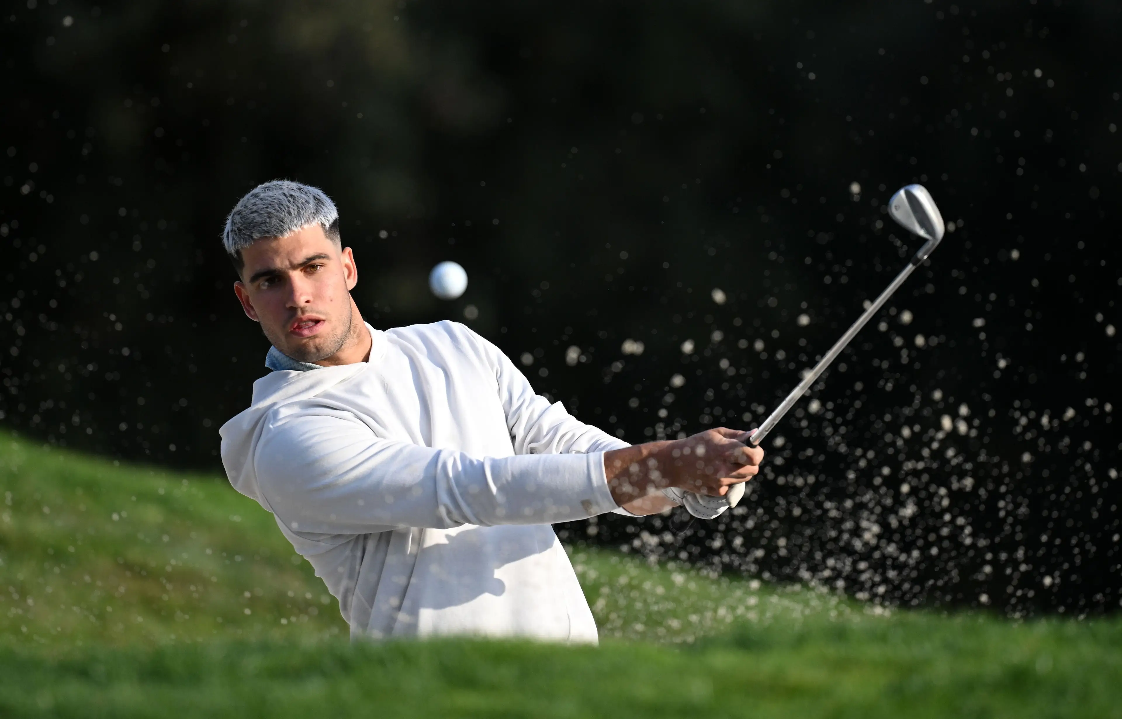 Alcaraz regularly plays golf (Image: Getty)
