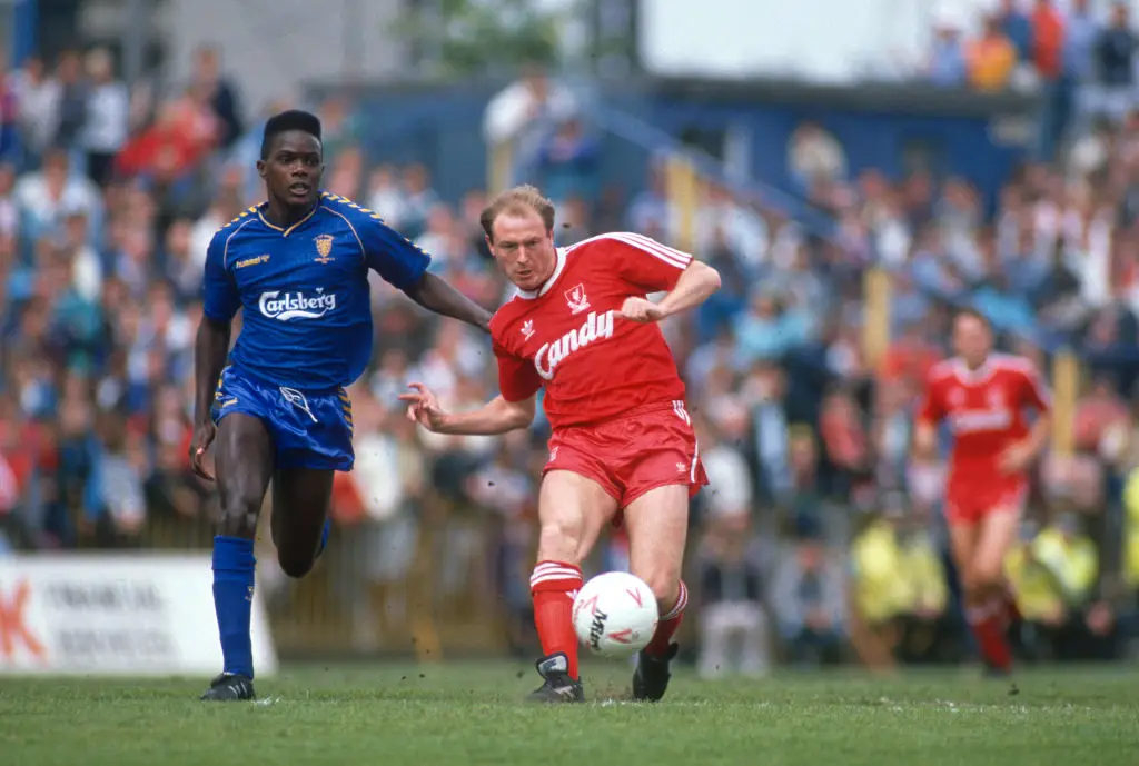 McMahon in action for Liverpool (Image: Getty)