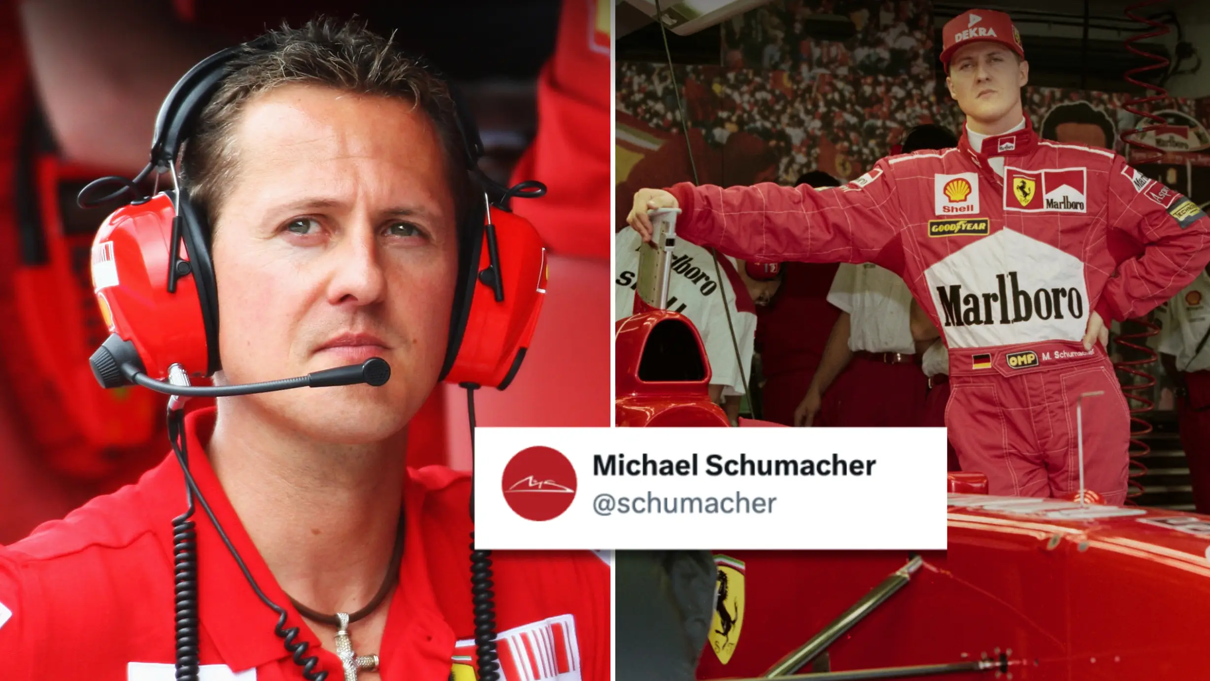 Michael Schumacher's official social media account makes first post in five months after his 'public appearance' at wedding