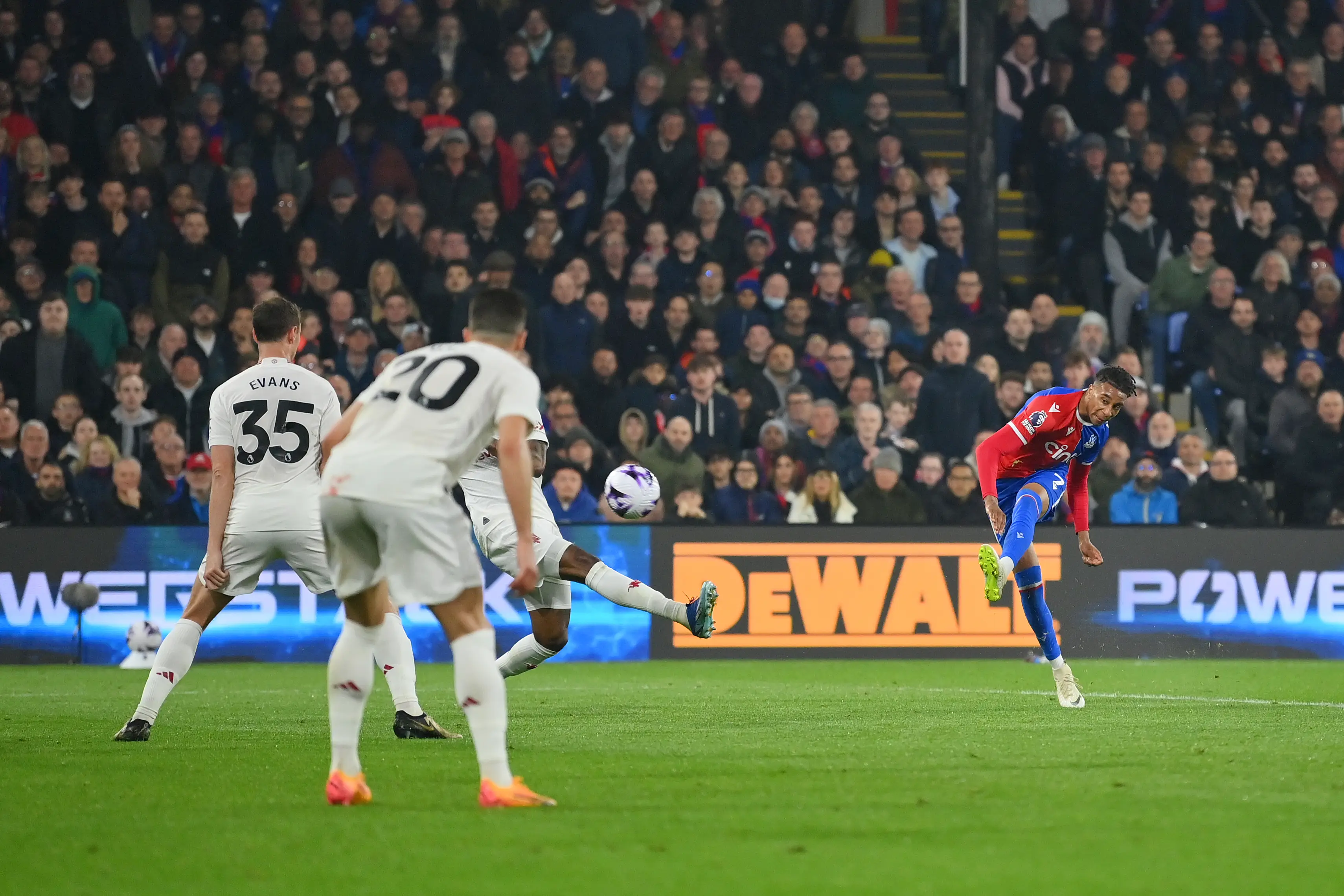 Olise scored a brace against United last month (Getty)