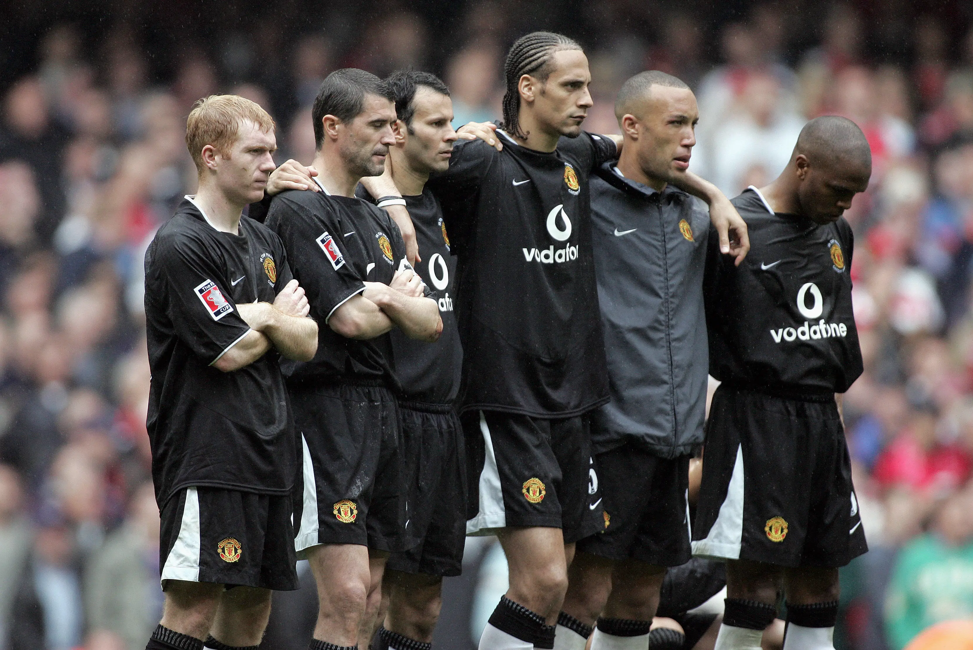 Keane left Scholes and Ferdinand out of his United XI (Image: PA)