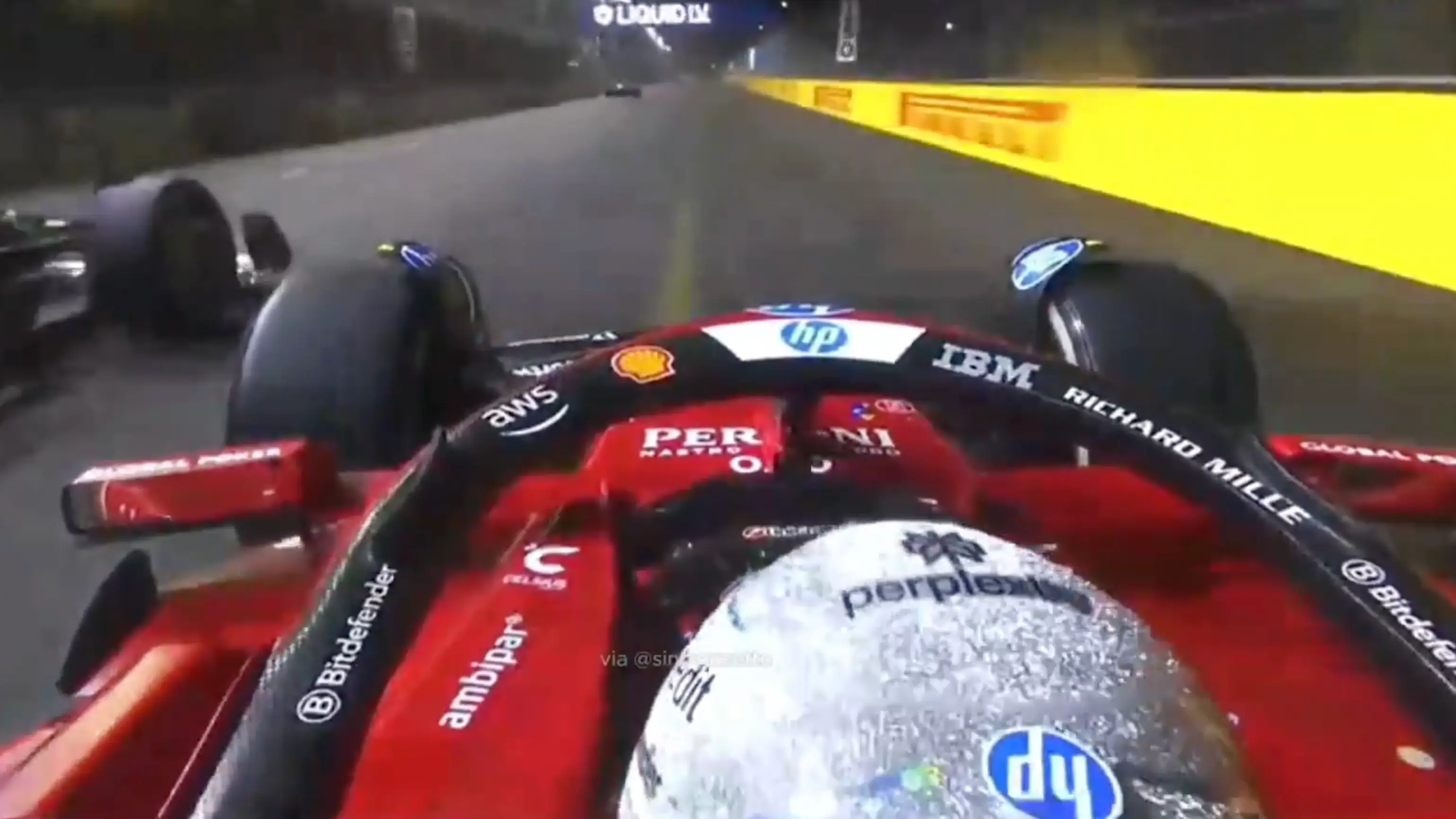 Lewis Hamilton Fumes at Ferrari Over Team Radio Following Las Vegas GP Strategy