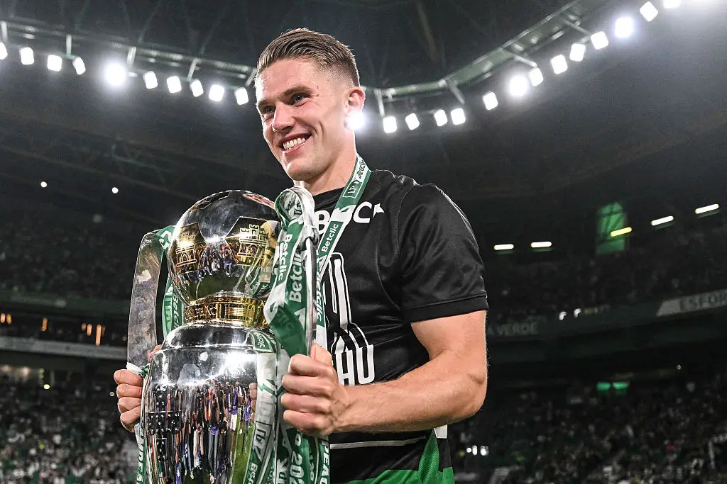 Viktor Gyokeres' goals helped Sporting to win the Liga Portugal title (Image: Getty)