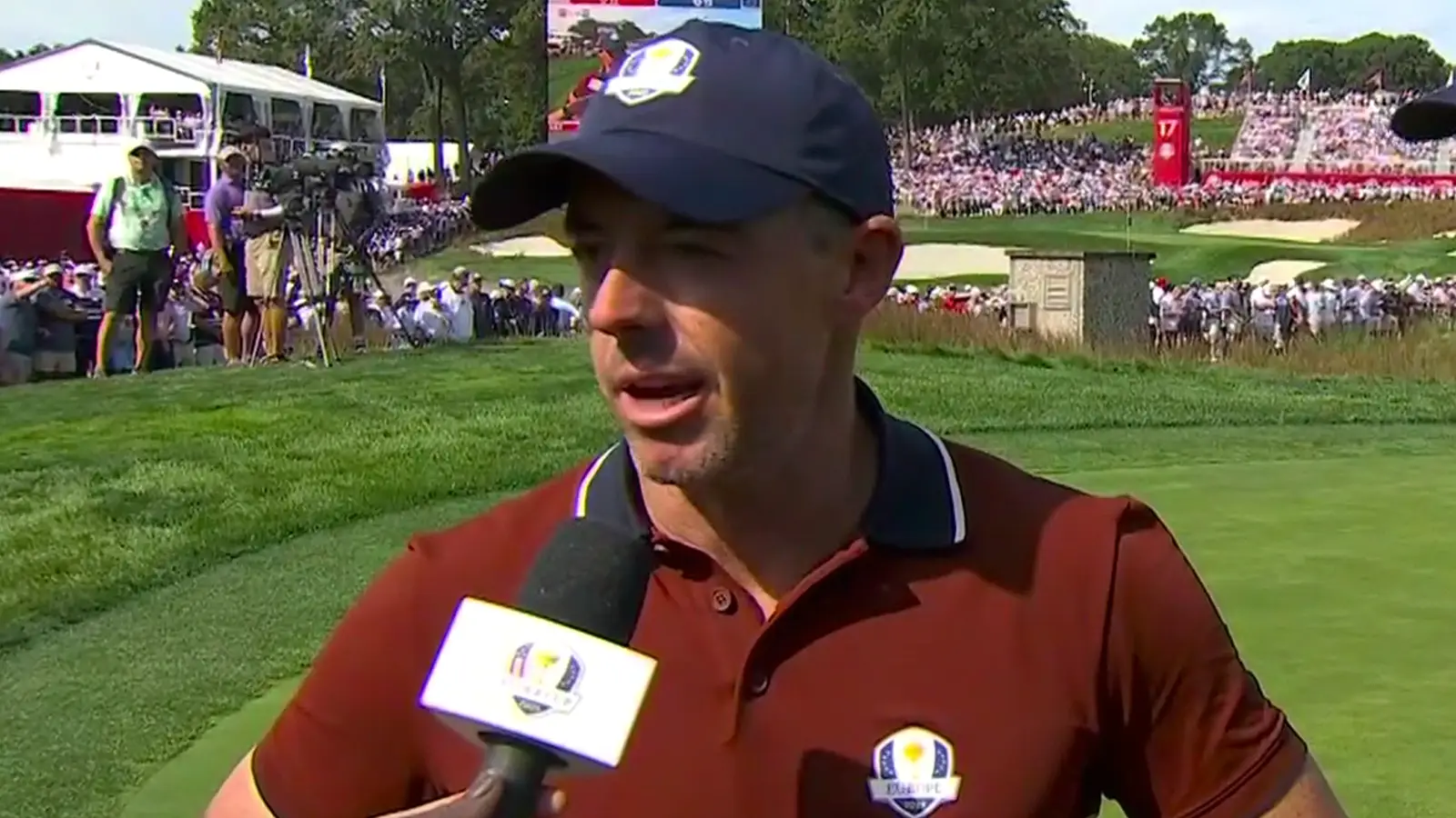 Rory McIlroy Speaks Out After Reacting To US Fans During Ryder Cup