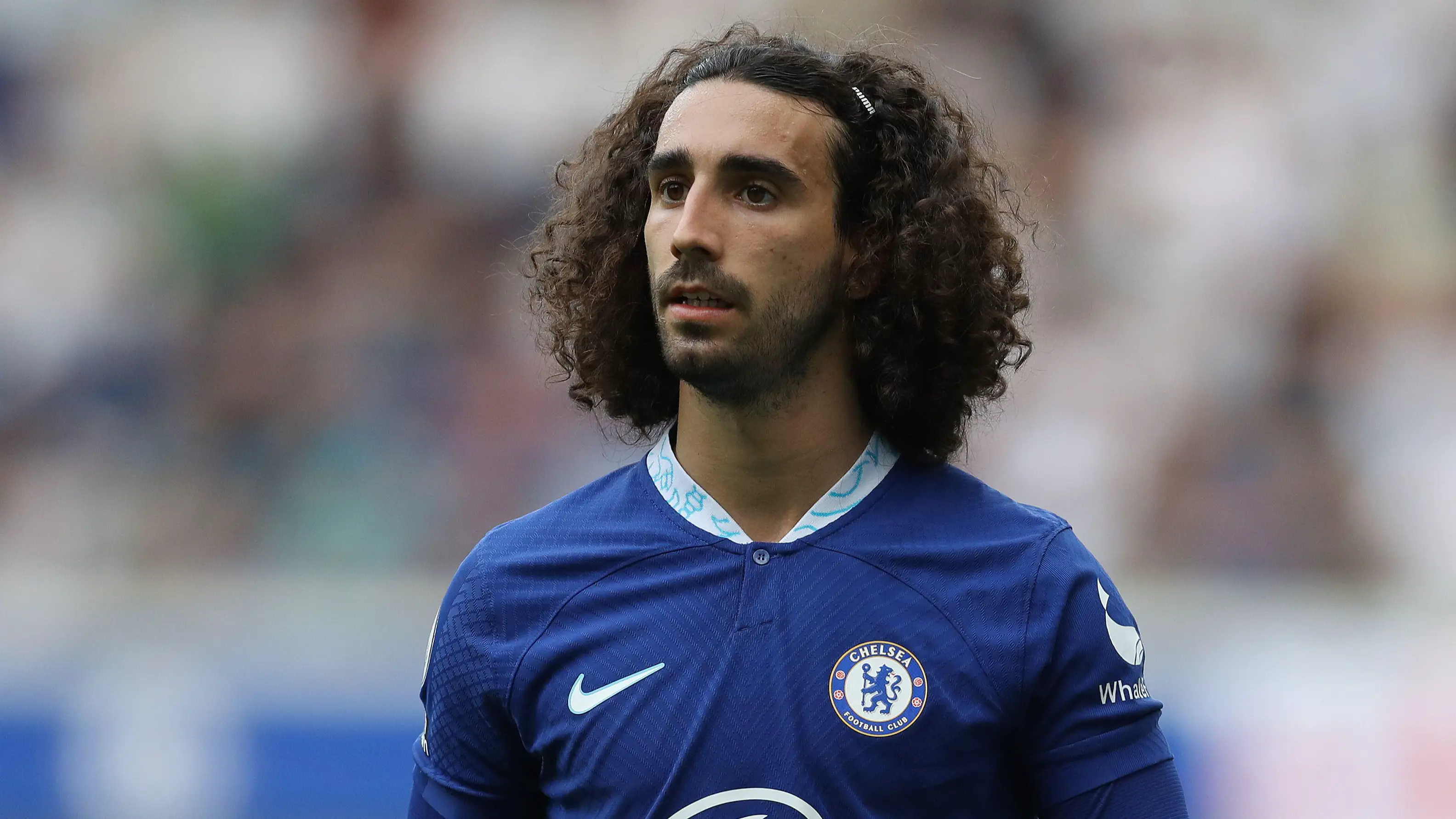 Marc Cucurella got his first assist for Chelsea in the match against Spurs. (Alamy)
