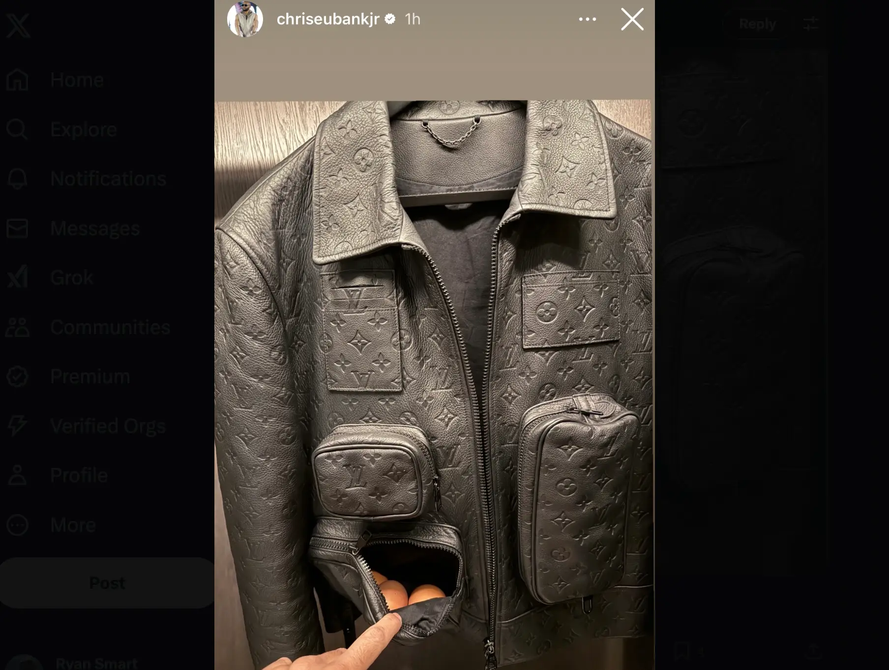 Image: Instagram/@chriseubankjr