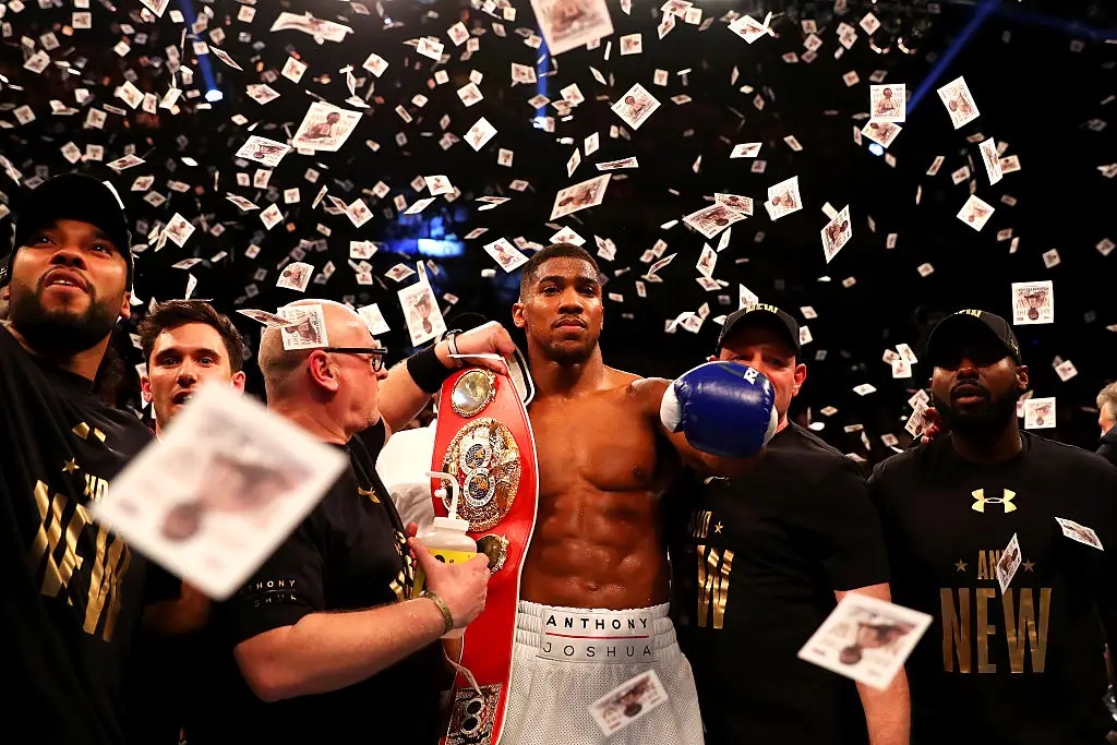 Anthony Joshua's career is seen as a blueprint for young boxers (Credit:Getty)
