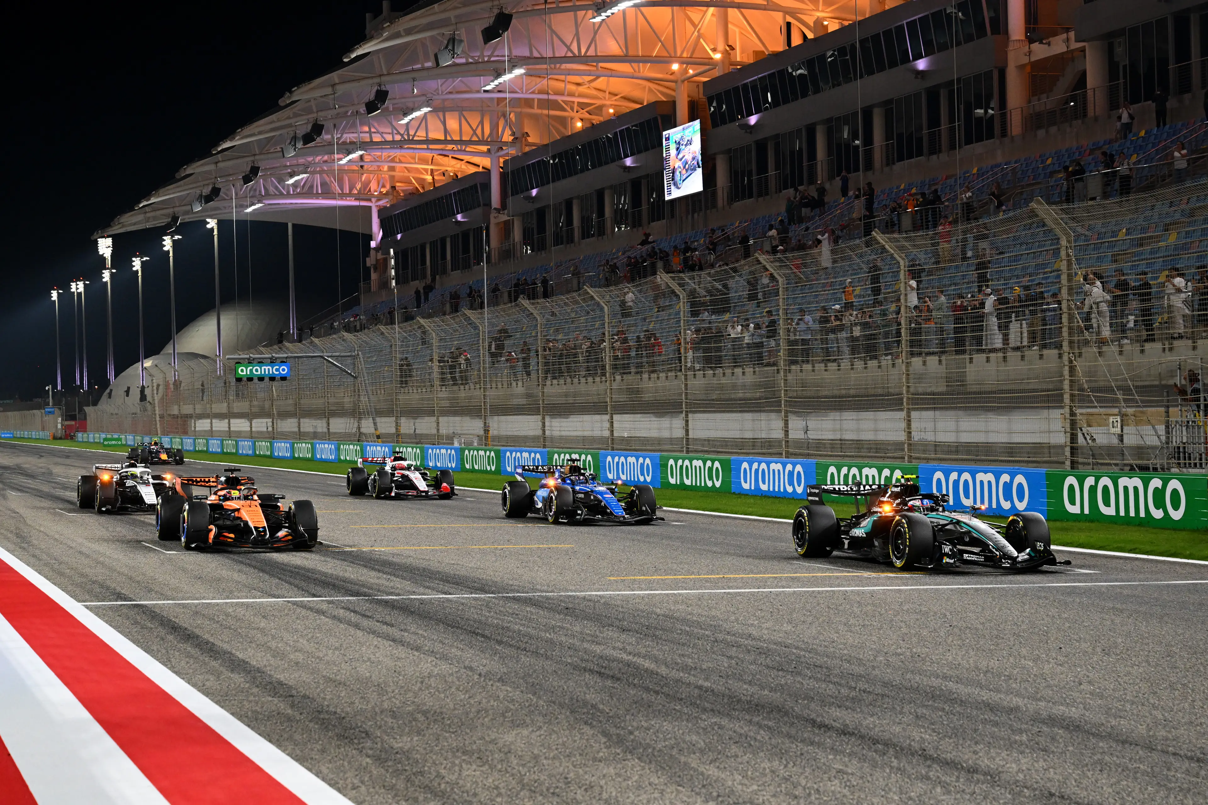 Testing took place in Bahrain last week. Image: Getty
