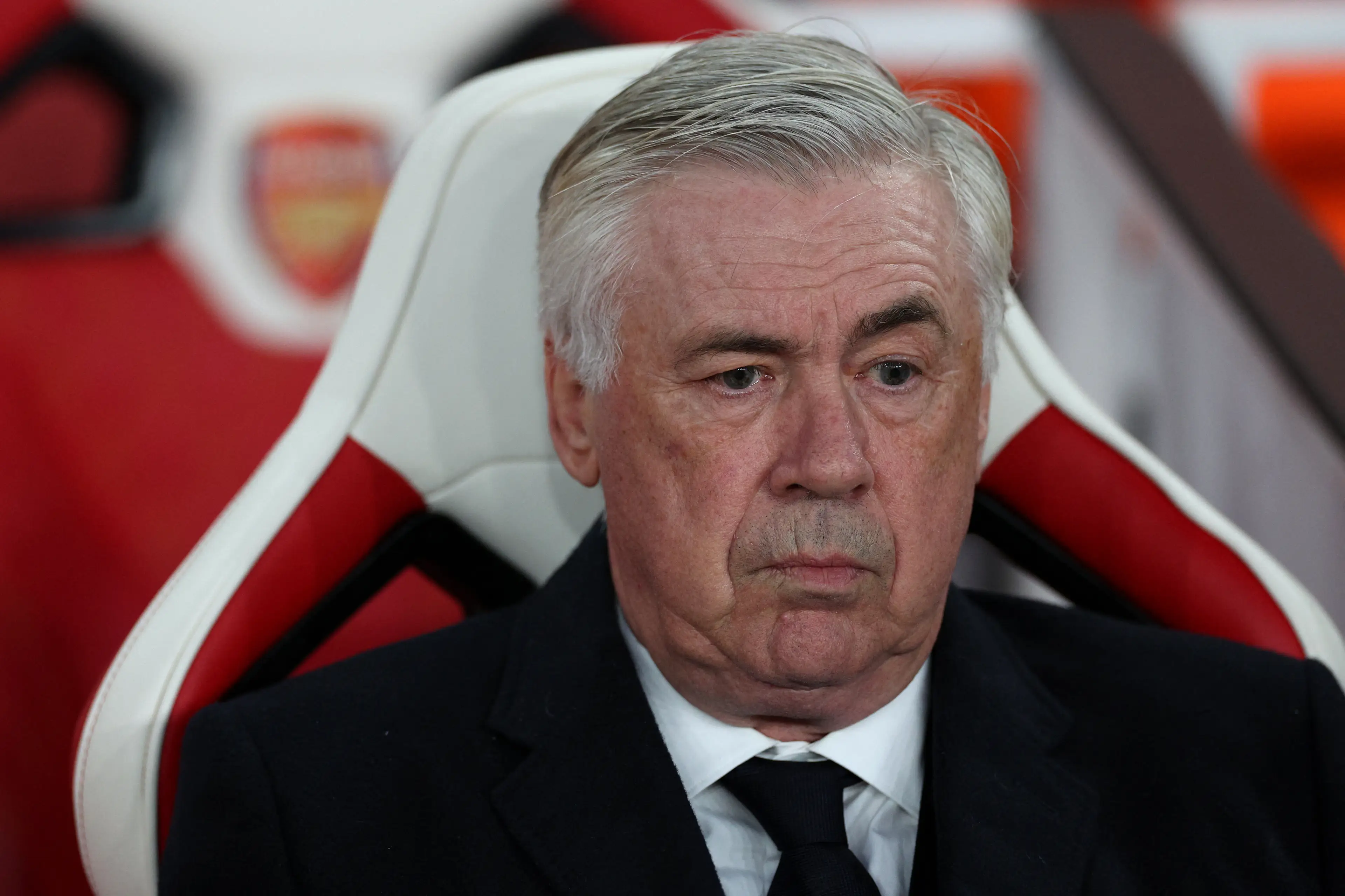 It was a tough night for Carlo Ancelotti and his team. Image: Getty