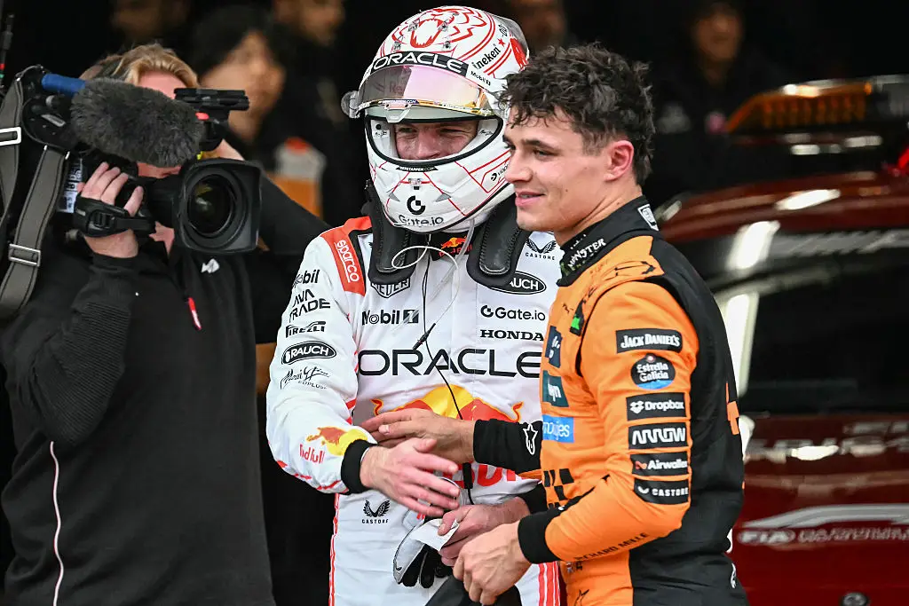 Max Verstappen and Lando Norris (Credit:Getty)