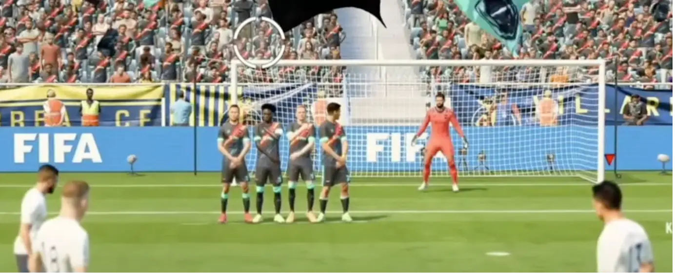 Aim the circle slightly above the crossbar to maximise goalscoring potential (youtube.com/zelonius 1)