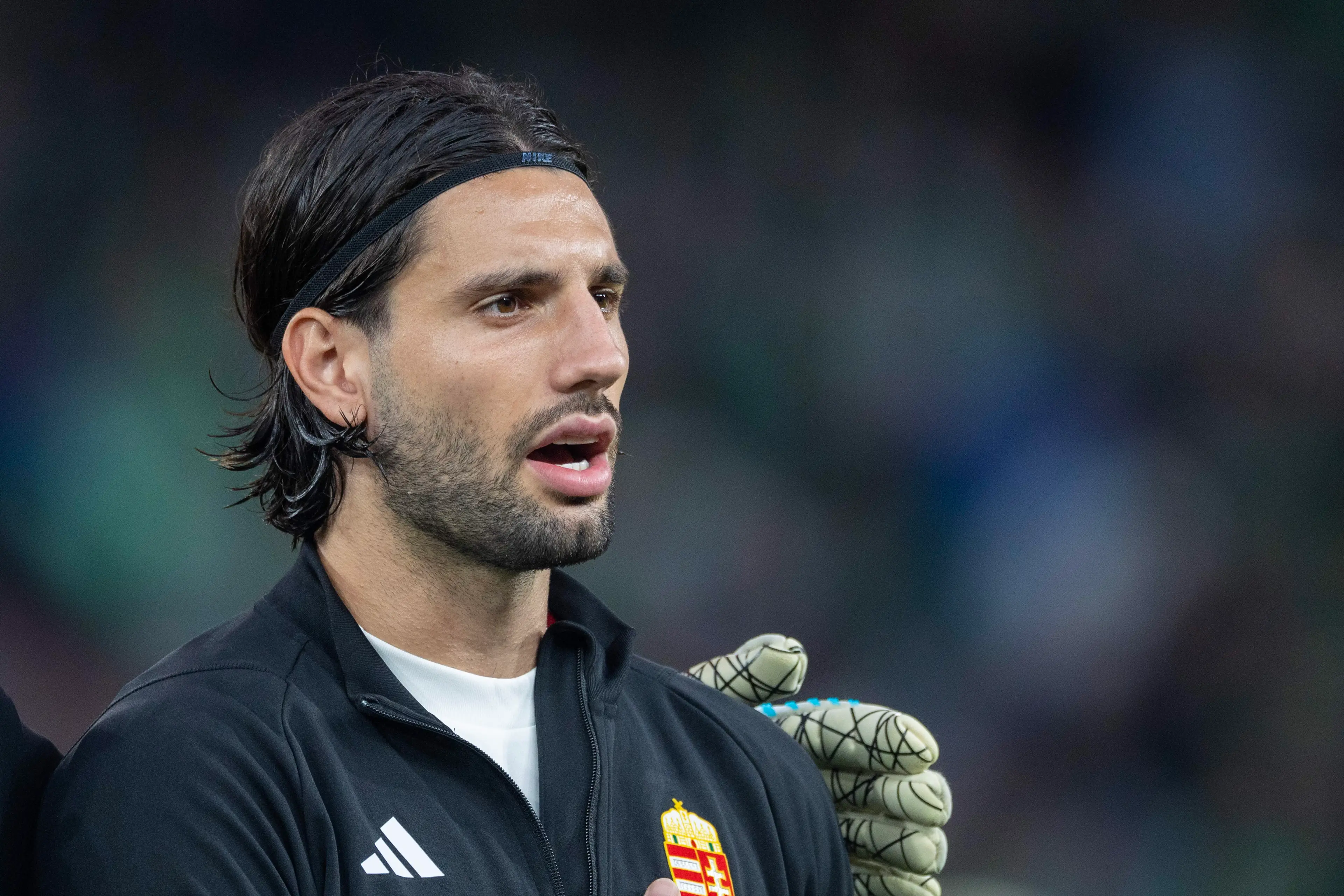 Szoboszlai has filled in at right-back at club level. Image: Getty