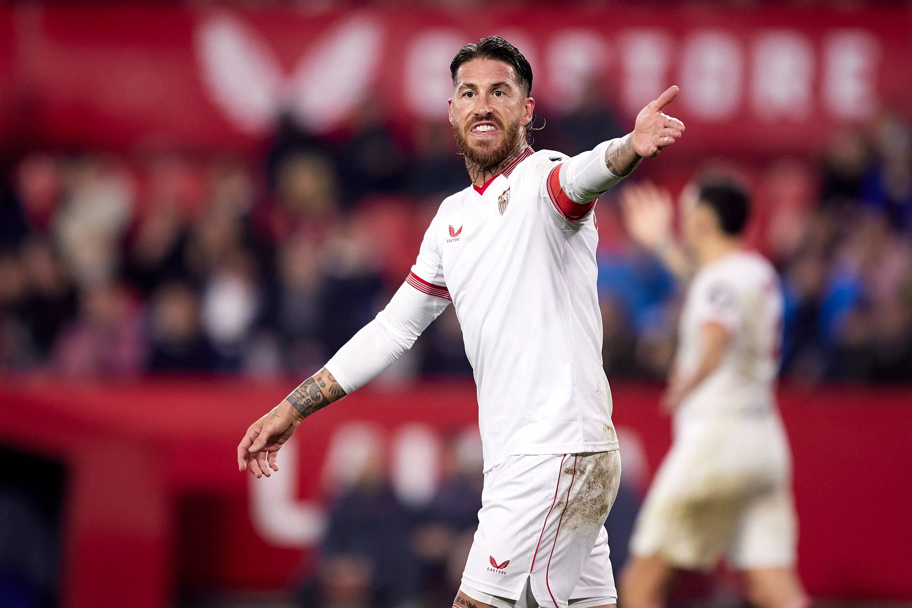 Ramos during the game. (Image