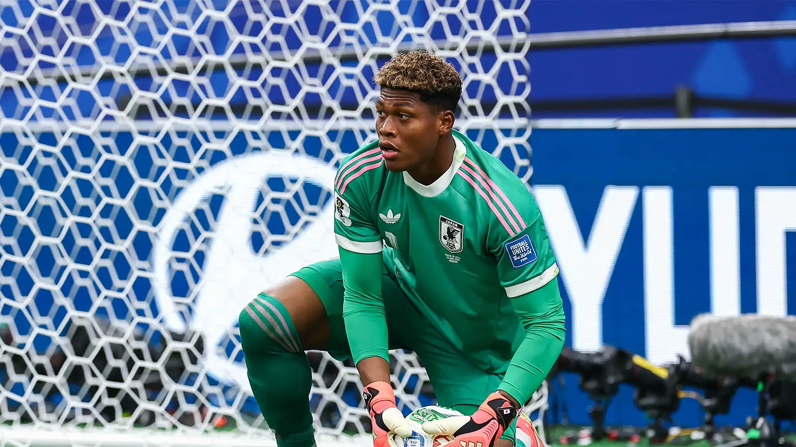Zion Suzuki in action for Japan at the 2026 World Cup (Image: Getty)
