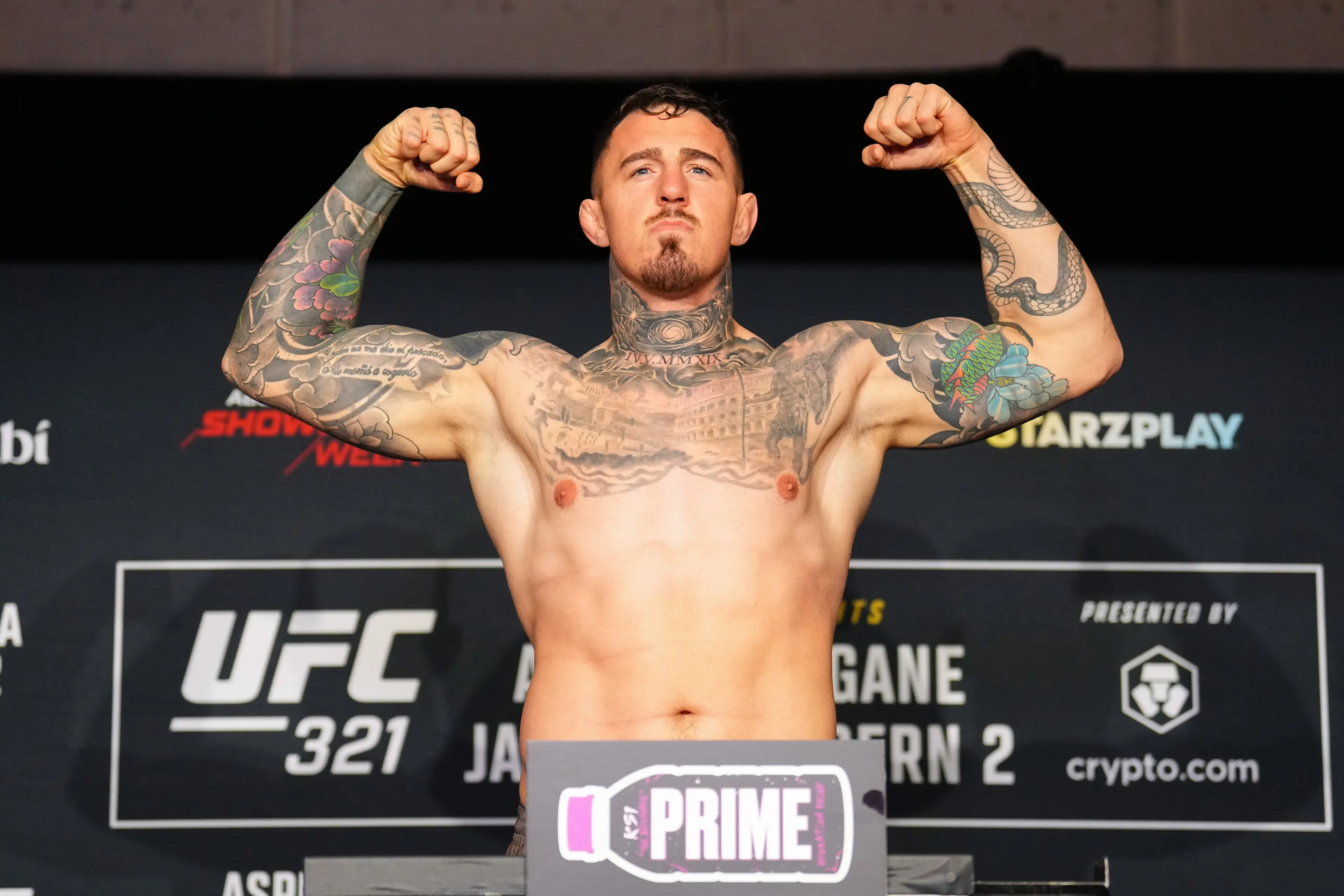 Aspinall has named the one fighter who he would refuse to fight. Image: Getty