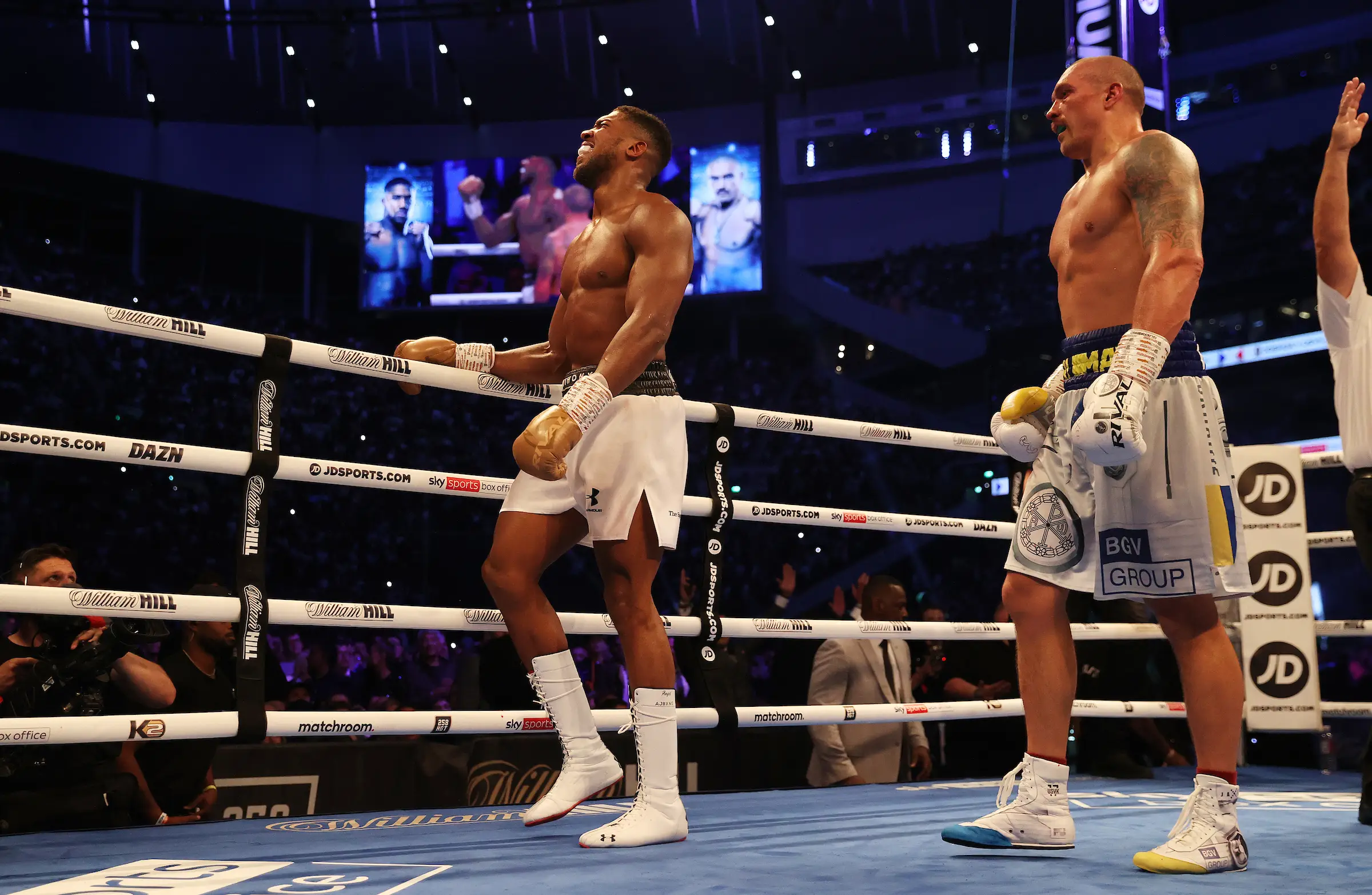 Joshua was beaten by Oleksandr Usyk in September (Image: Mark Robinson/Matchroom Boxing)