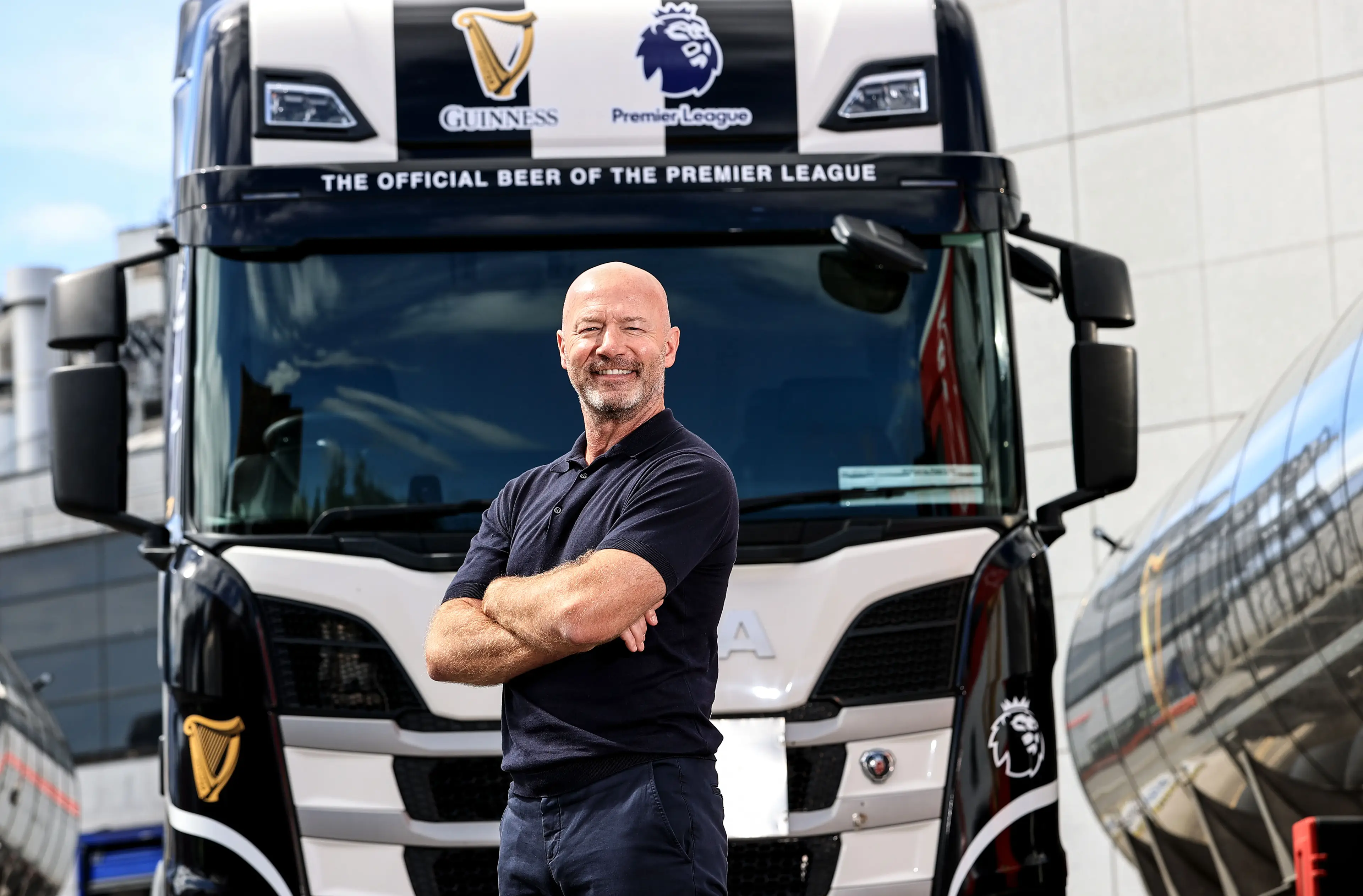 Alan Shearer has partnered with Guinness ahead of the new Premier League season. [Guinness]