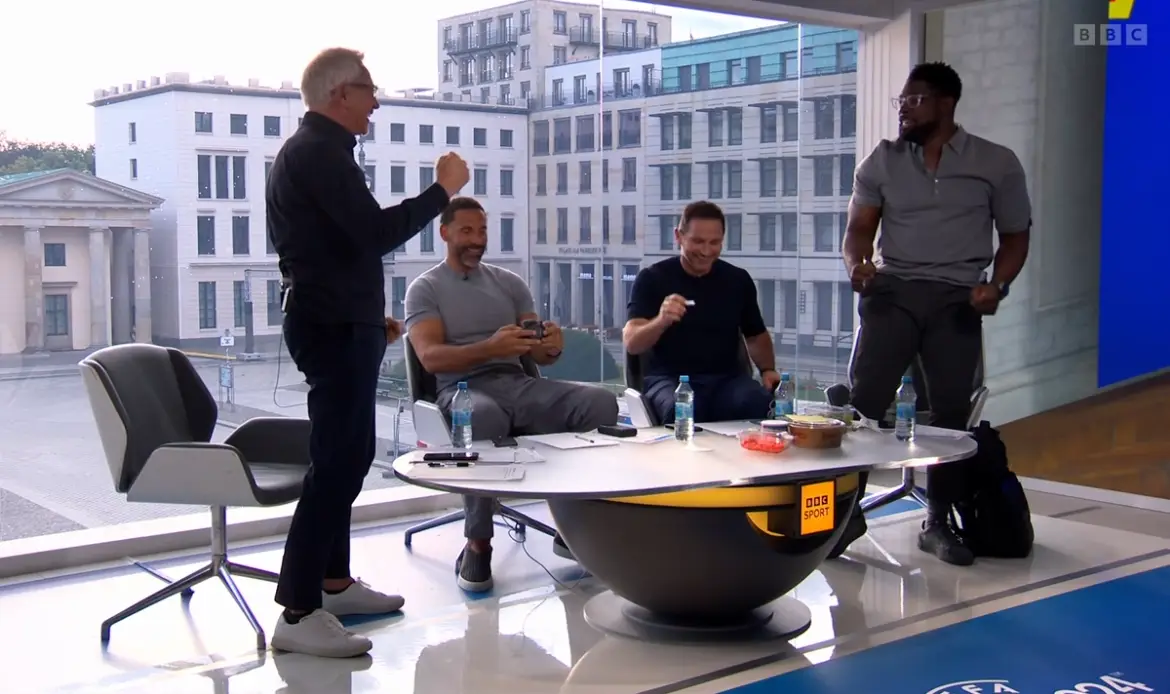 Lineker, Richards and Ferdinand were criticised over their comments. (BBC)