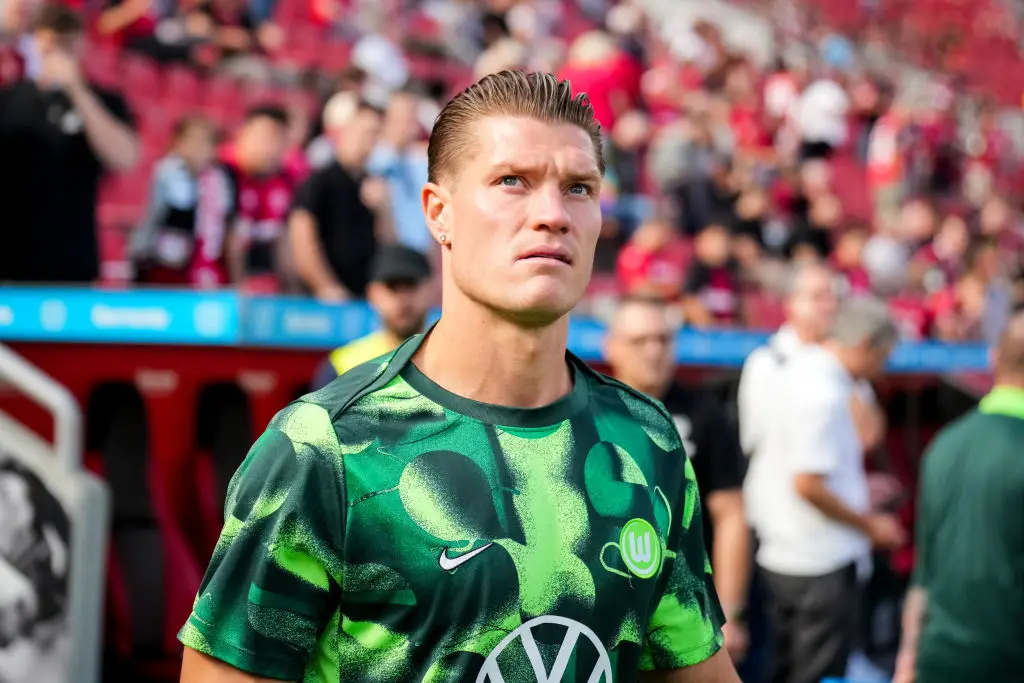 Wolfsburg star Kevin Behrens pictured - Getty