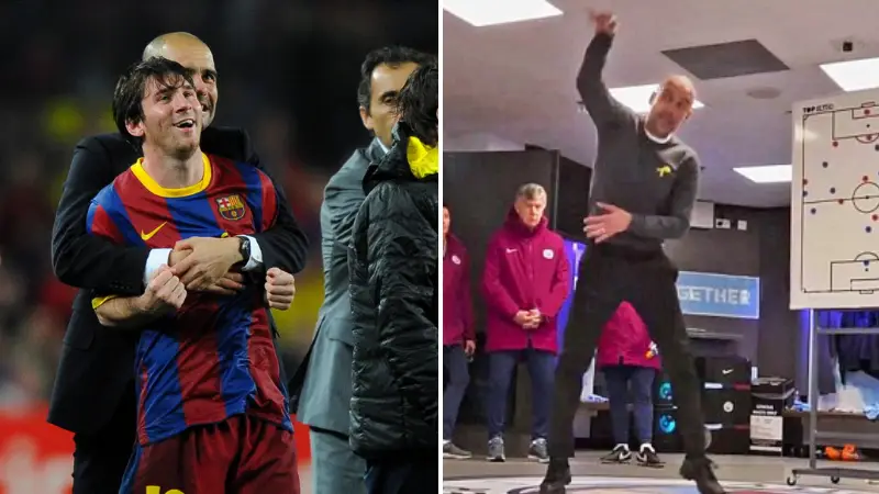 Pep Guardiola Asked Manchester City Players Where Lionel Messi Was In The Dressing Room