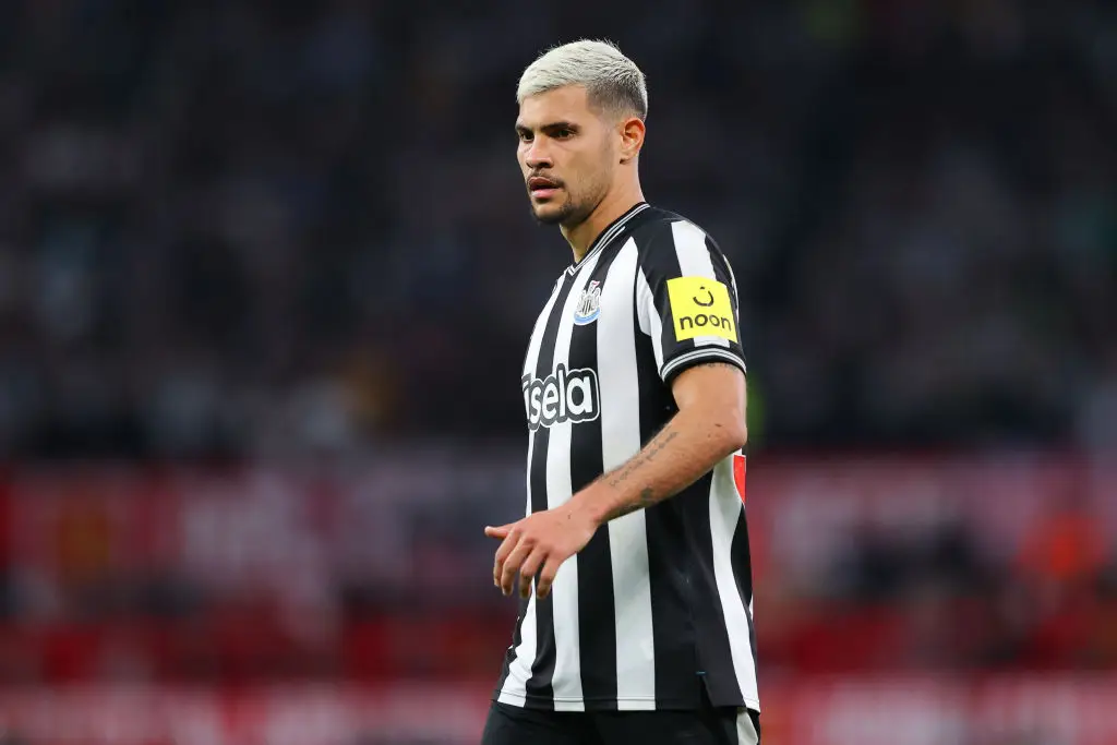 Newcastle midfielder Bruno Guimaraes pictured (