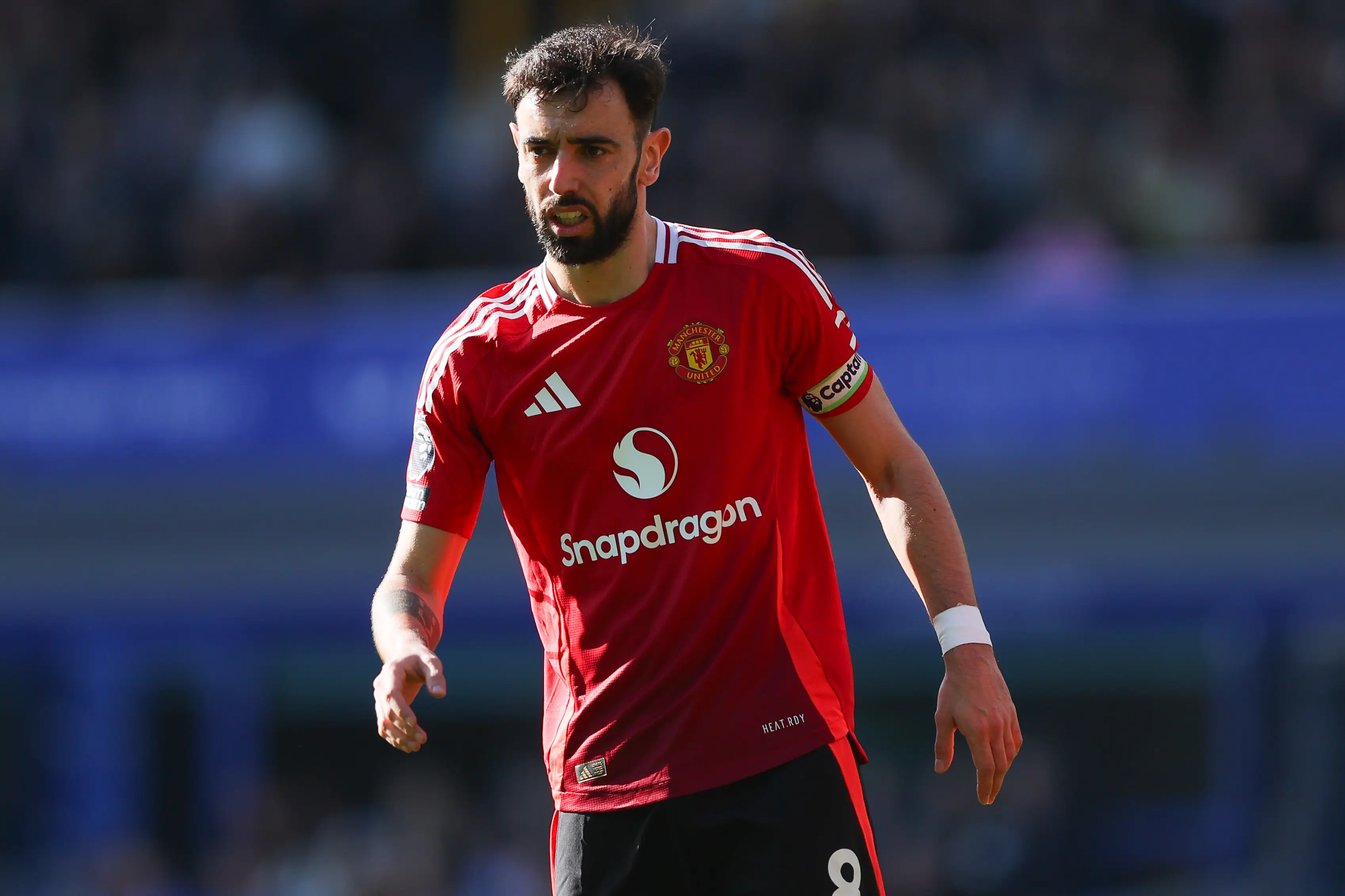 Bruno Fernandes is Manchester United's most important player. Image: Getty