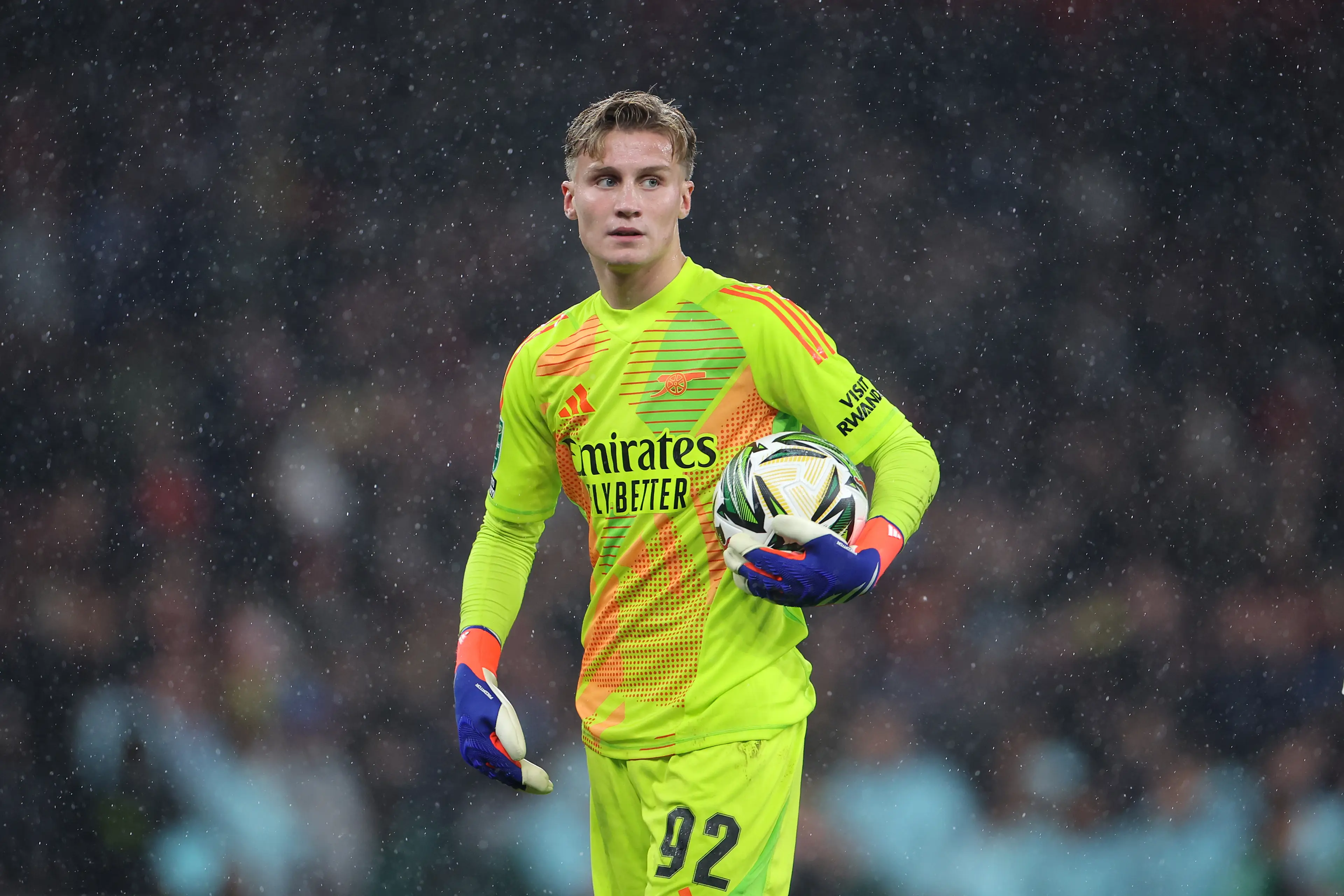 Porter made his first start for Arsenal against Bolton (Getty)
