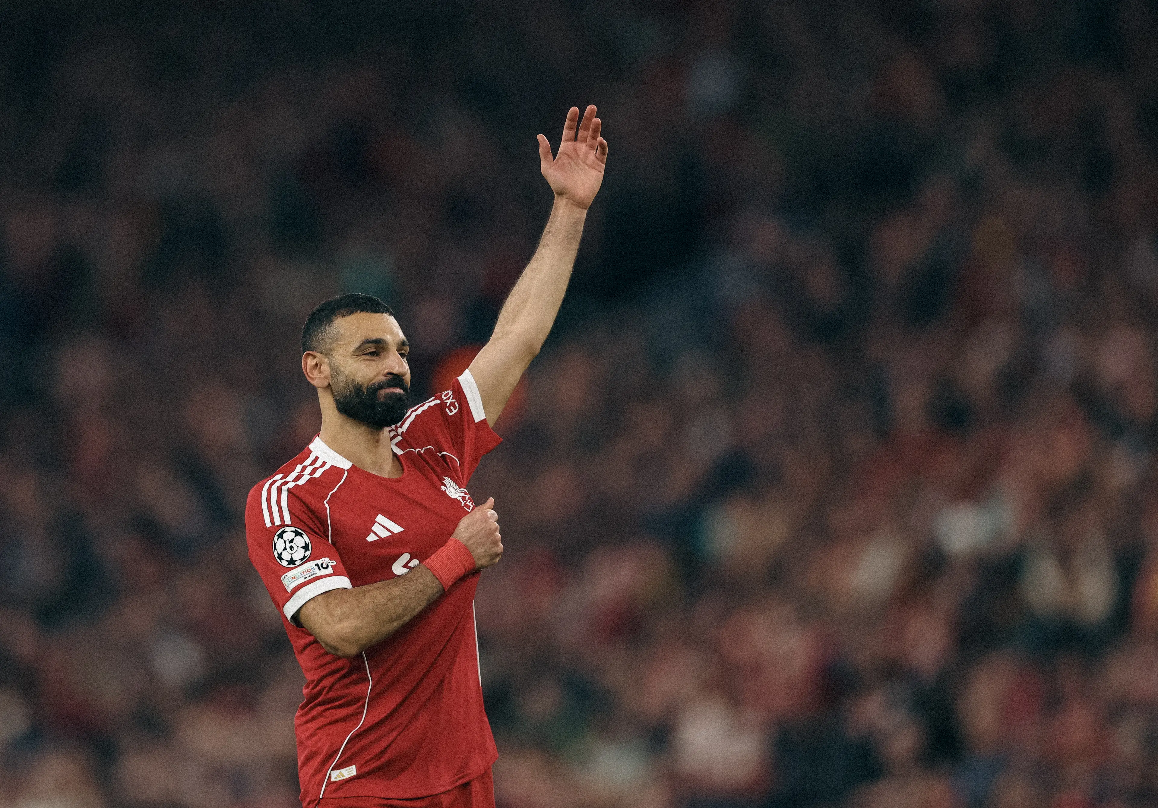 Salah will leave Liverpool after nine seasons. Image: Getty