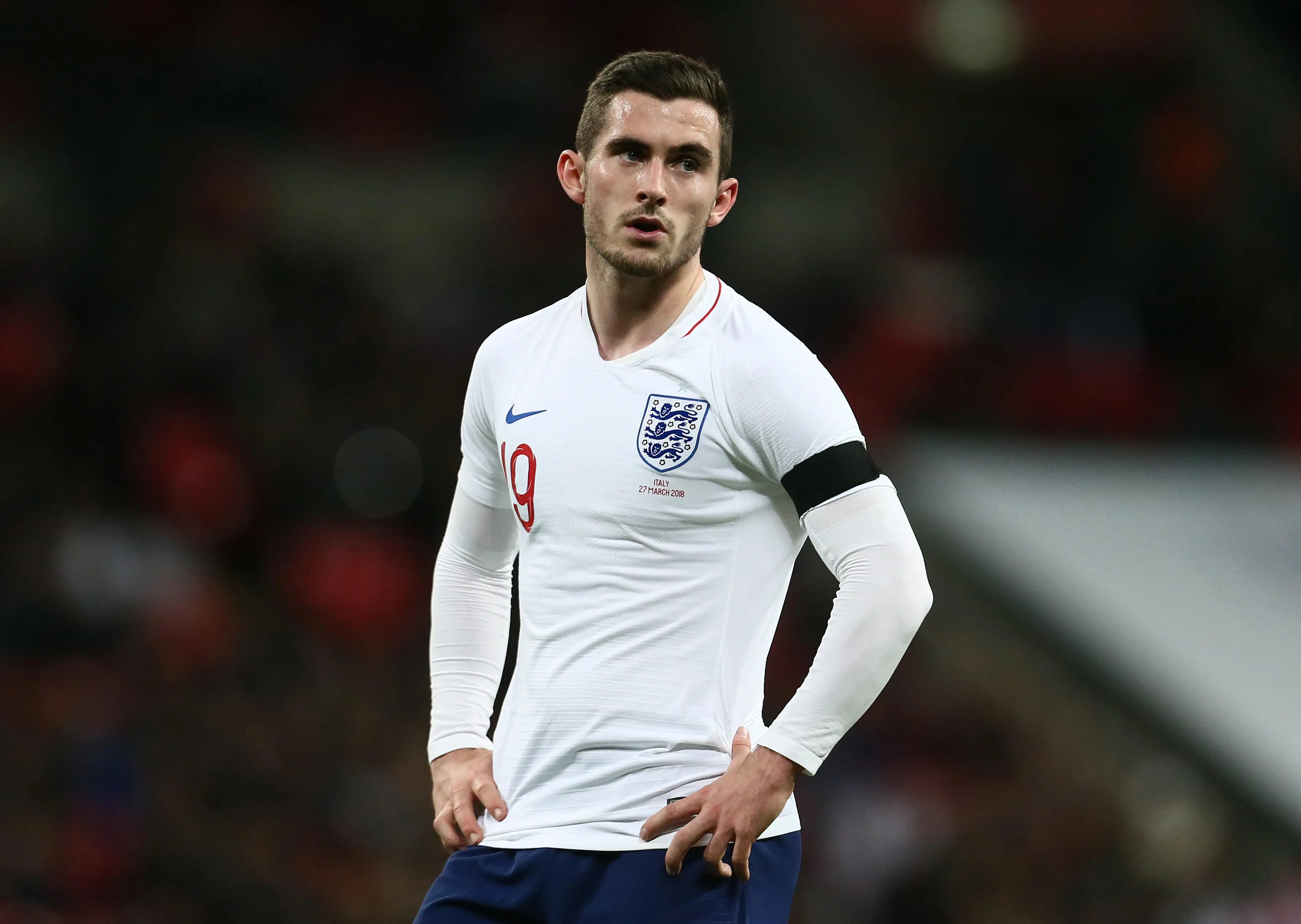 Cook made one senior appearance for England against Italy. Image: Alamy