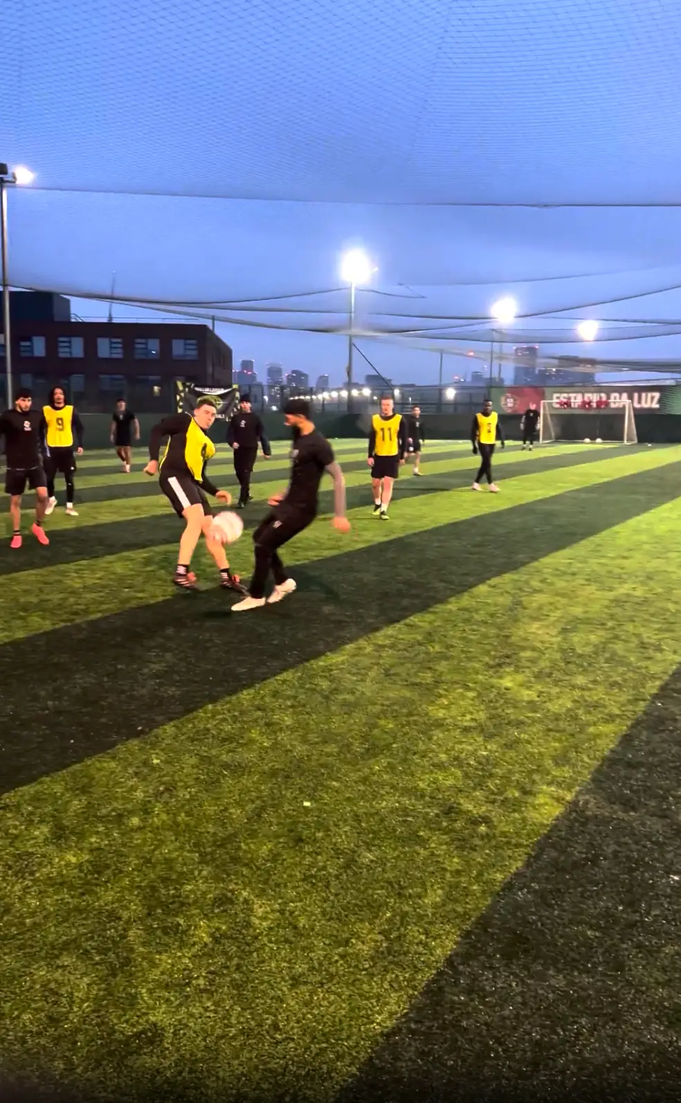 An accurate representation of my Baller League showing: Image: SPORTbible