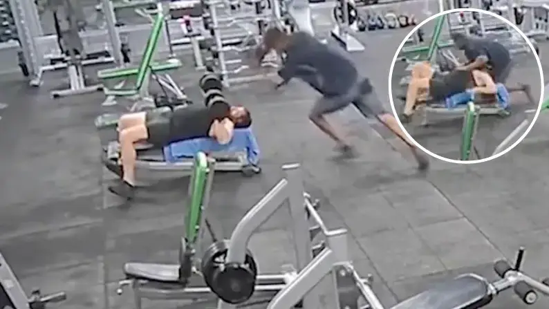Man was jailed for 19 months after 'accidentally' dropping weight on fellow gym goer
