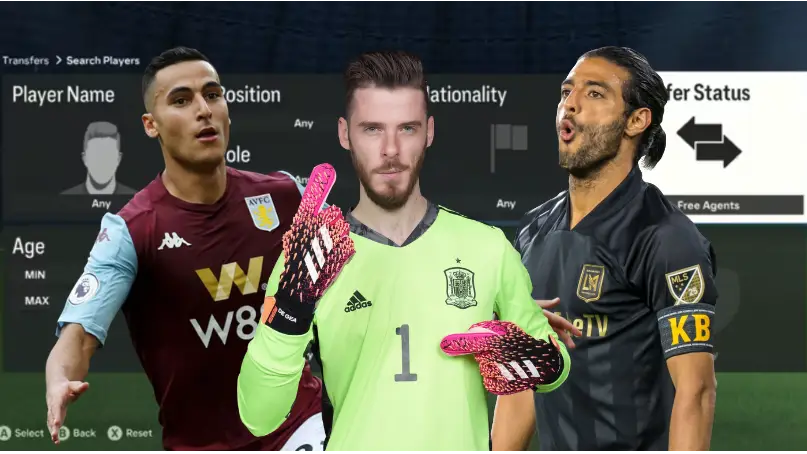 The top 10 most valuable free agents in world football include former Man Utd and Arsenal stars