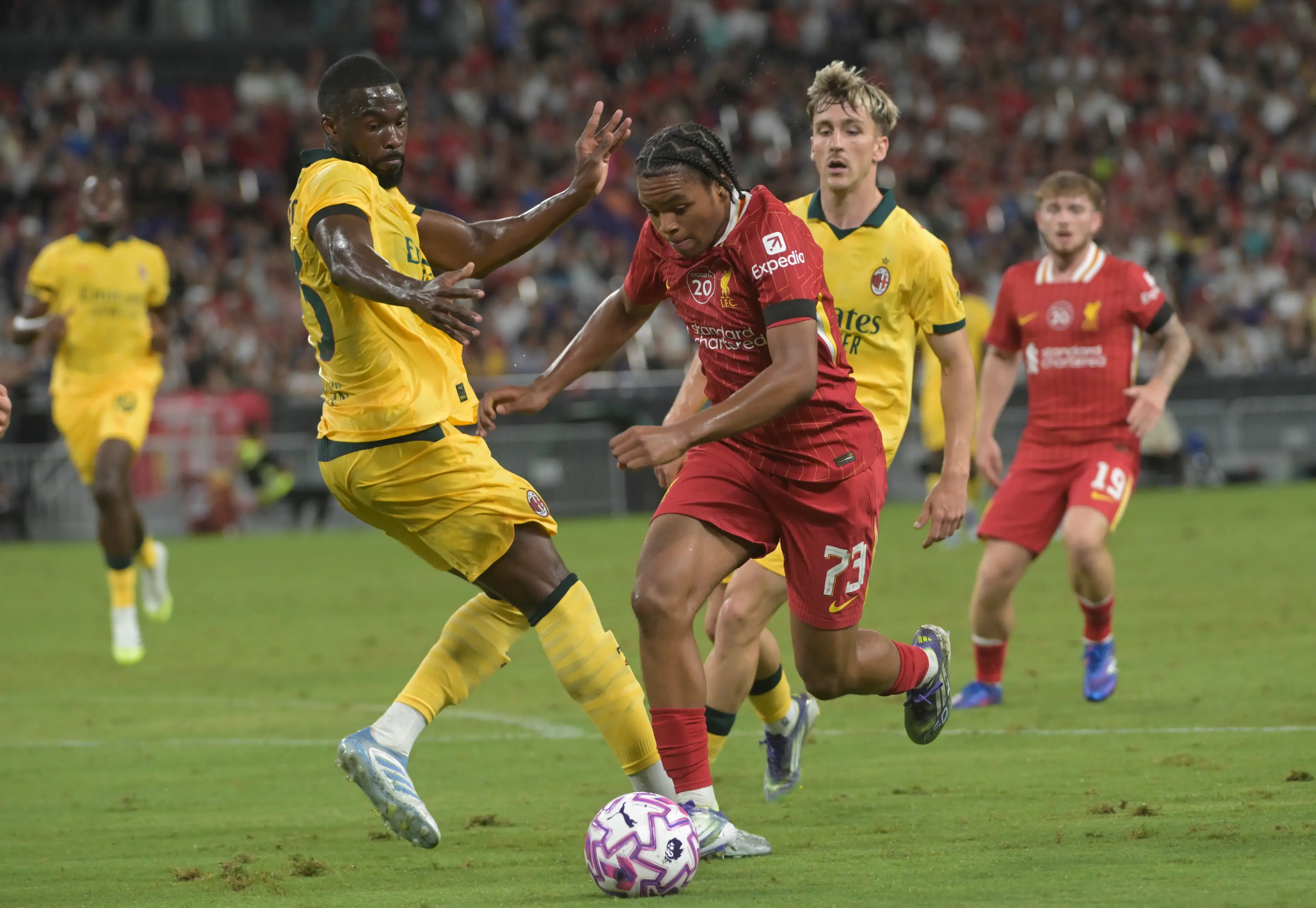Rio Ngumoha has a bright future at Liverpool (Image: AC Milan / Contributor via Getty)